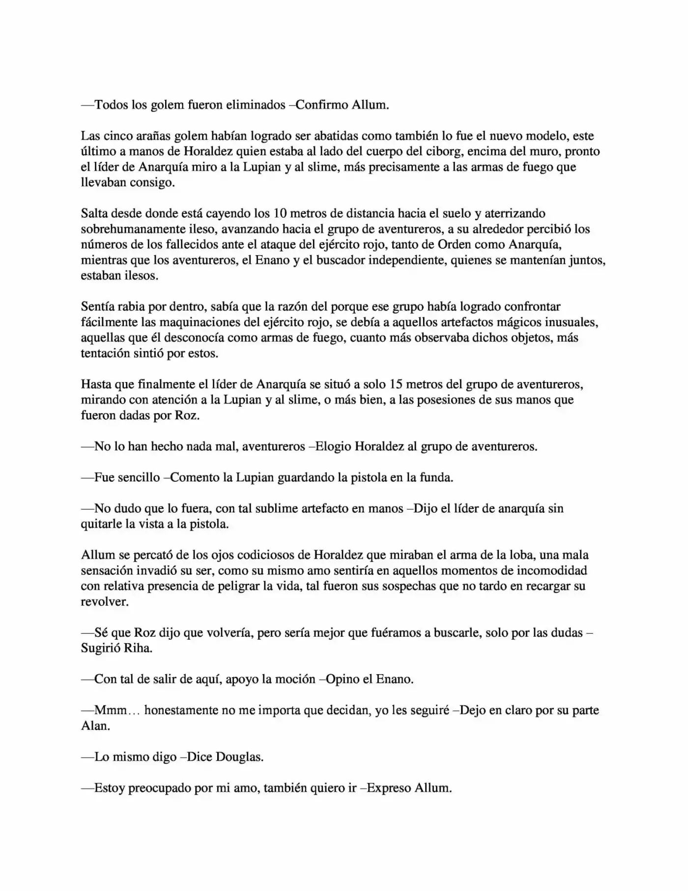Metalord Revolution (Novela) - Capítulo 124 - Página 7 - LectorTMOo