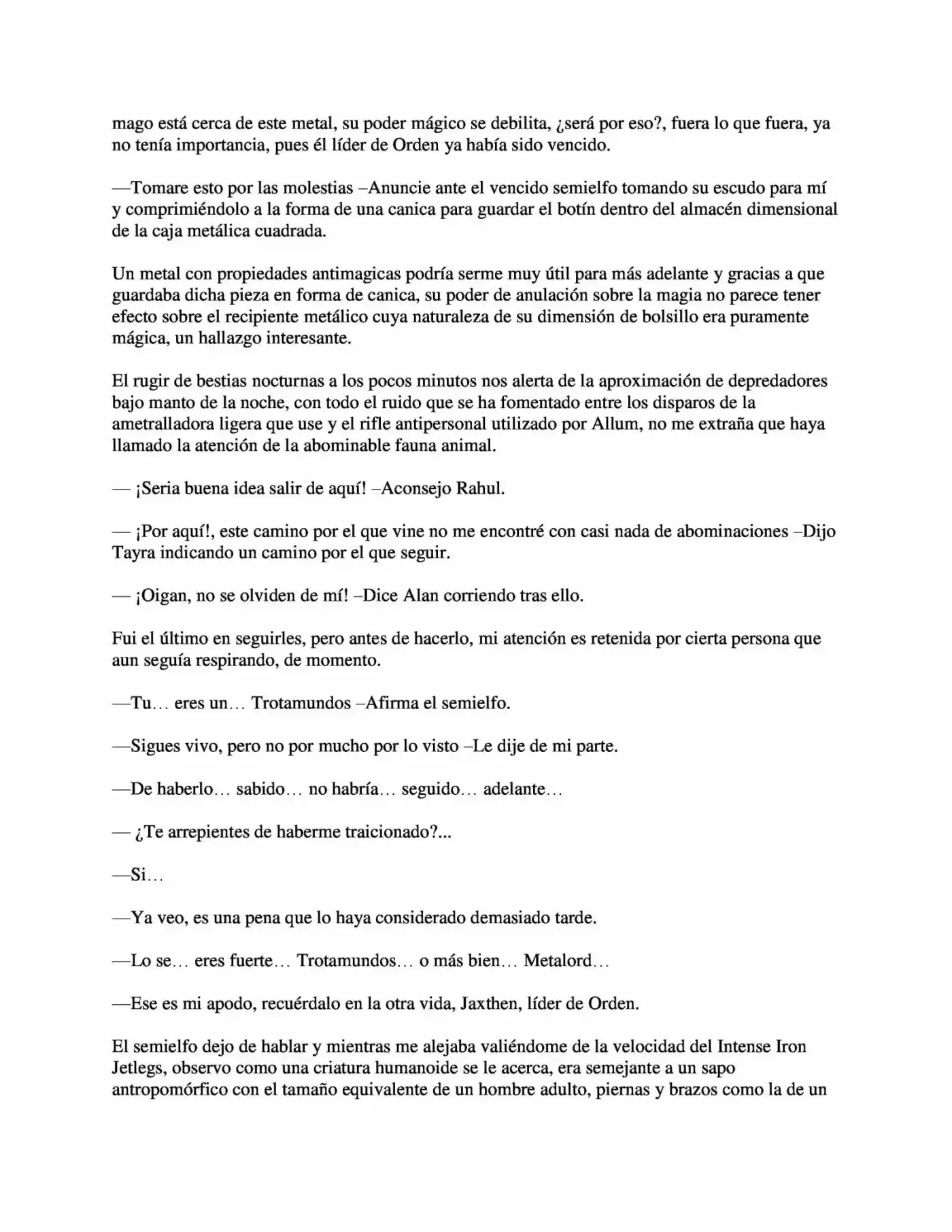 Metalord Revolution (Novela) - Capítulo 127 - Página 7 - LectorTMOo
