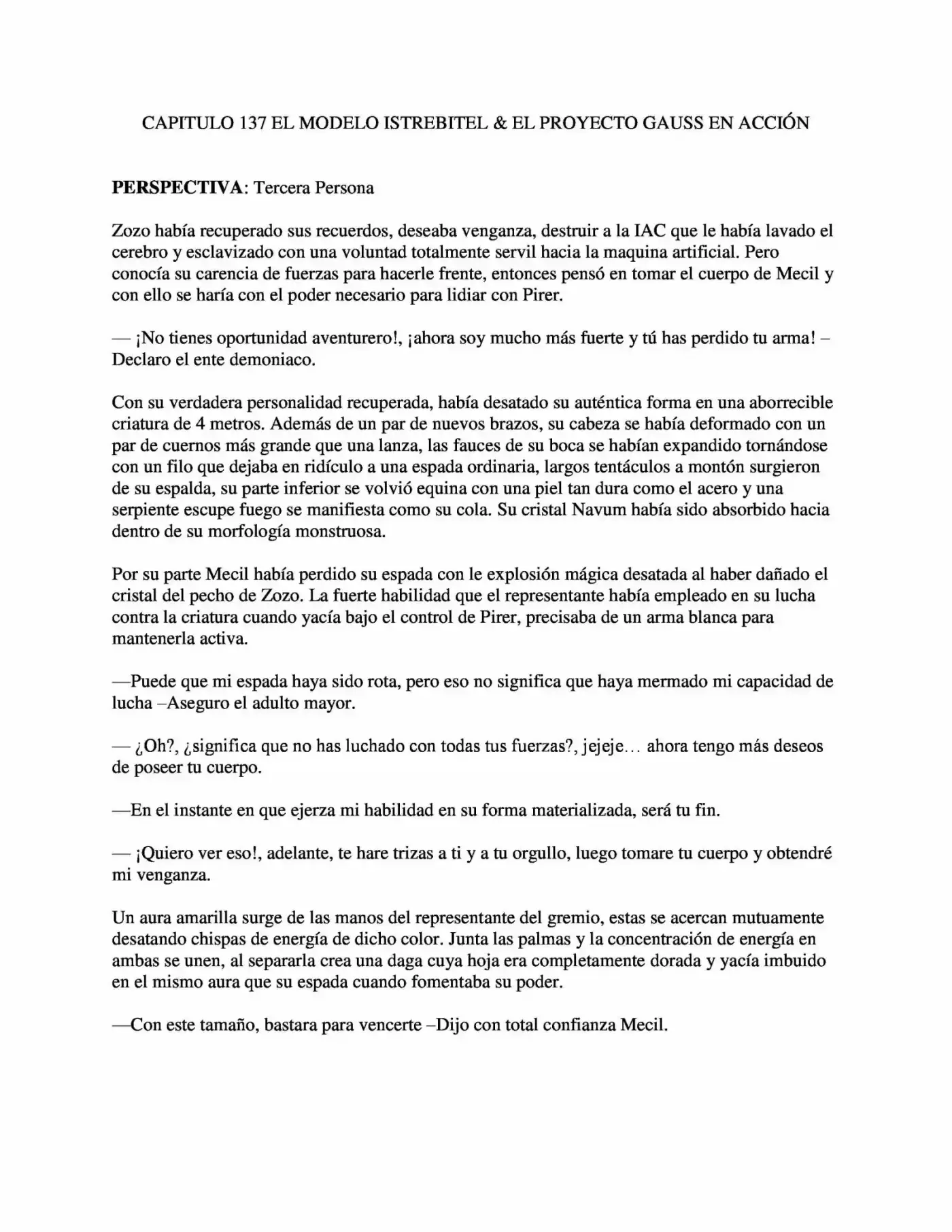 Metalord Revolution (Novela) - Capítulo 137 - Página 1 - LectorTMOo