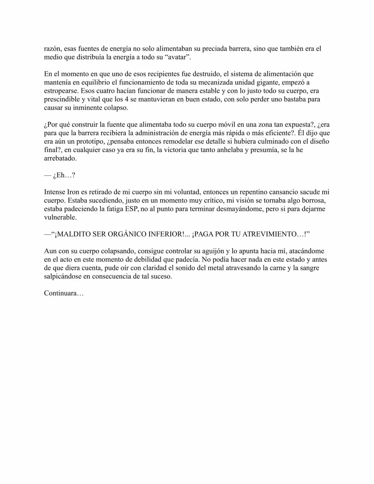 Metalord Revolution (Novela) - Capítulo 143 - Página 7 - LectorTMOo