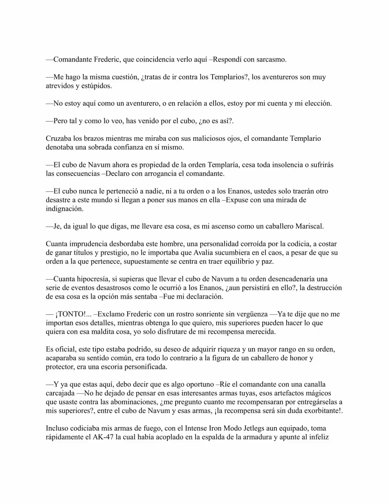 Metalord Revolution (Novela) - Capítulo 159 - Página 10 - LectorTMOo