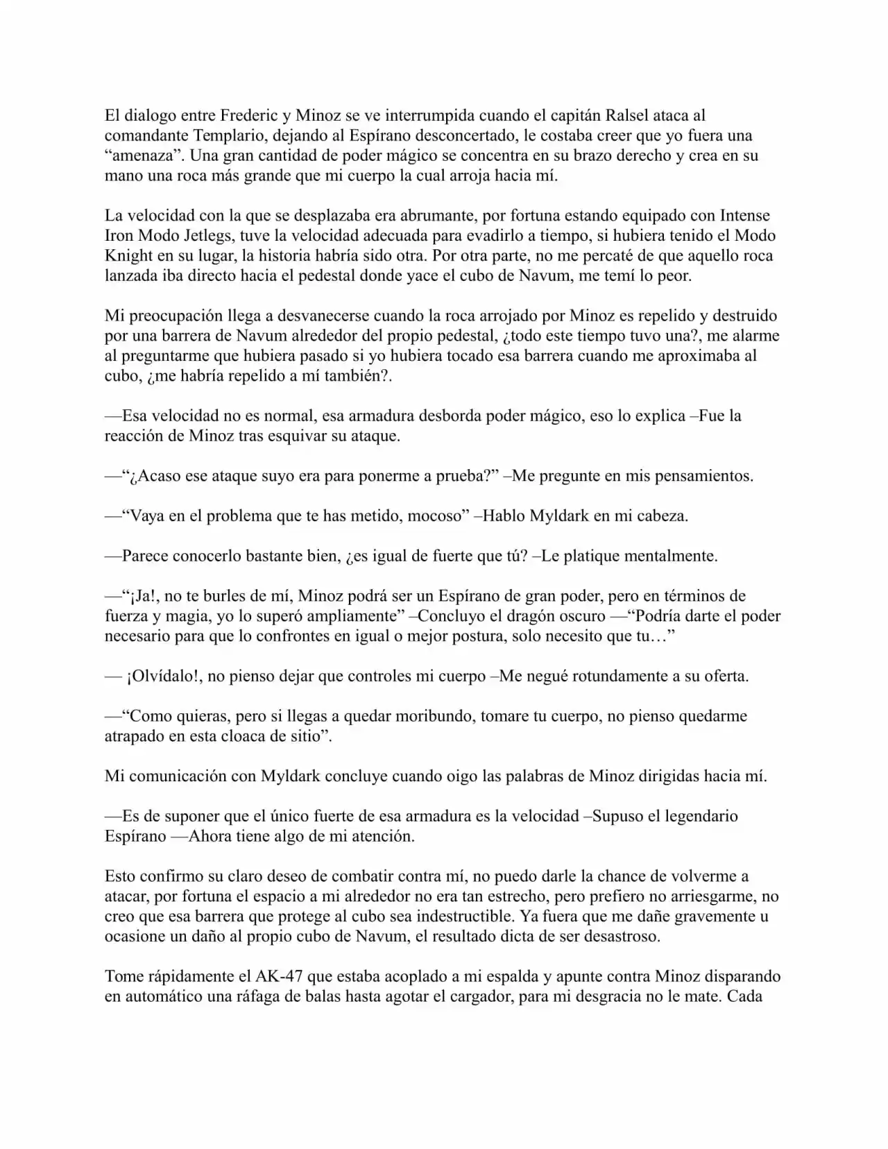 Metalord Revolution (Novela) - Capítulo 160 - Página 6 - LectorTMOo