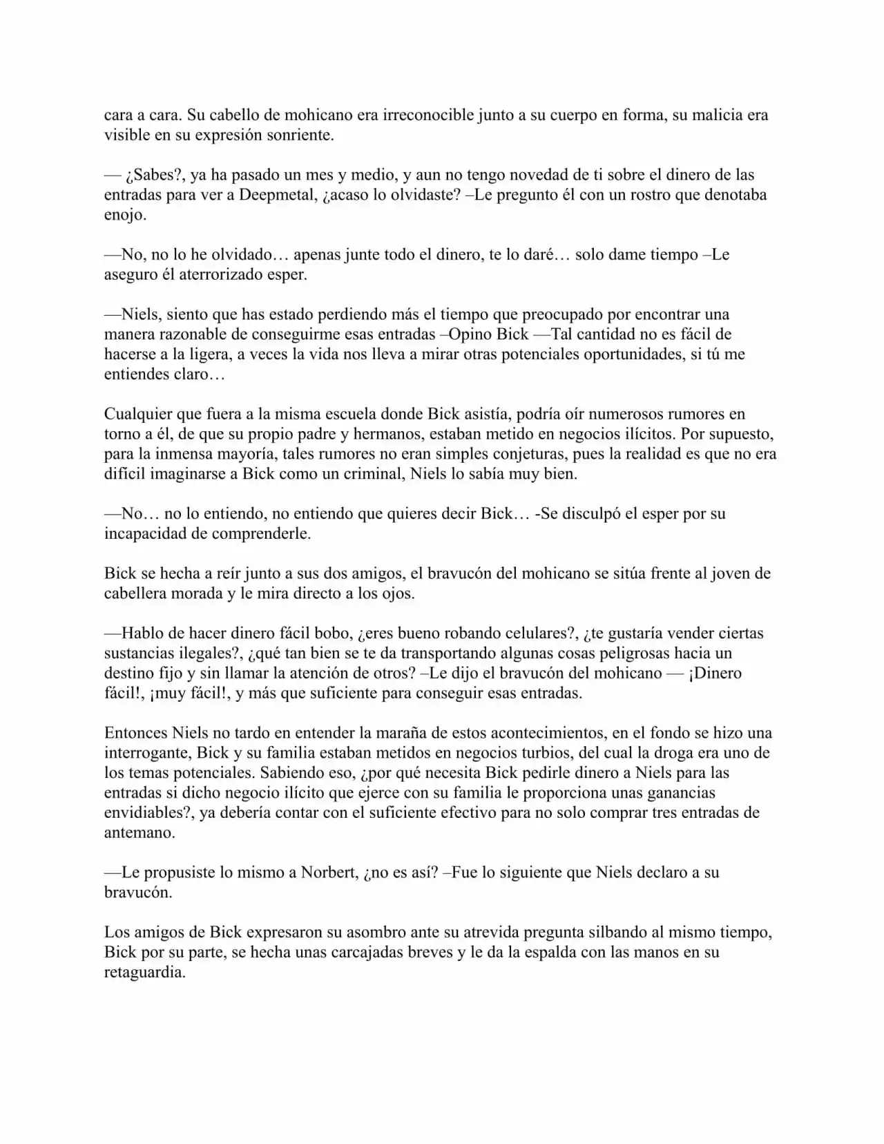 Metalord Revolution (Novela) - Capítulo 164 - Página 6 - LectorTMOo
