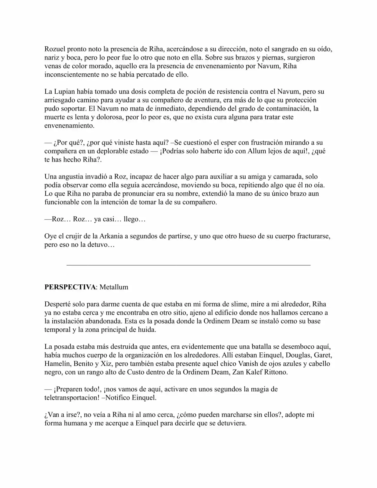 Metalord Revolution (Novela) - Capítulo 166 - Página 6 - LectorTMOo