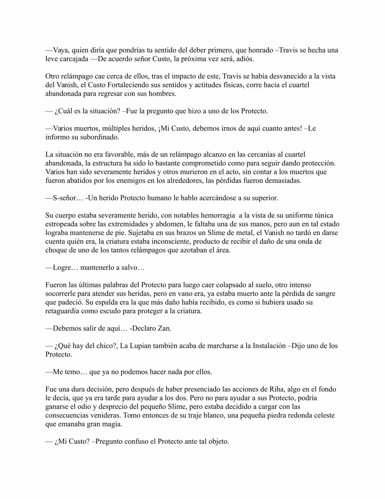 Metalord Revolution (Novela) - Capítulo 167 - Página 8 - LectorTMOo