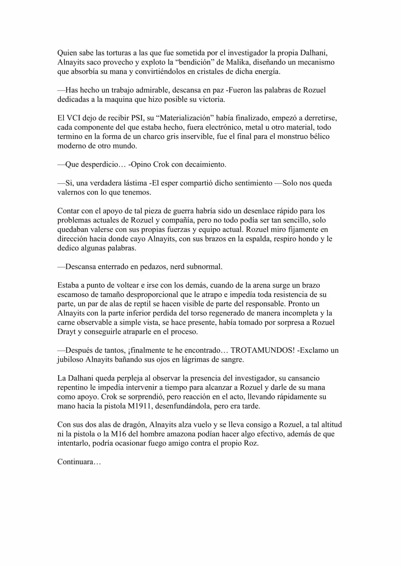 Metalord Revolution (Novela) - Capítulo 226 - Página 8 - LectorTMOo