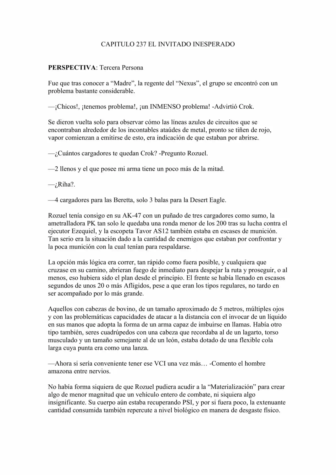 Metalord Revolution (Novela) - Capítulo 237 - Página 1 - LectorTMOo