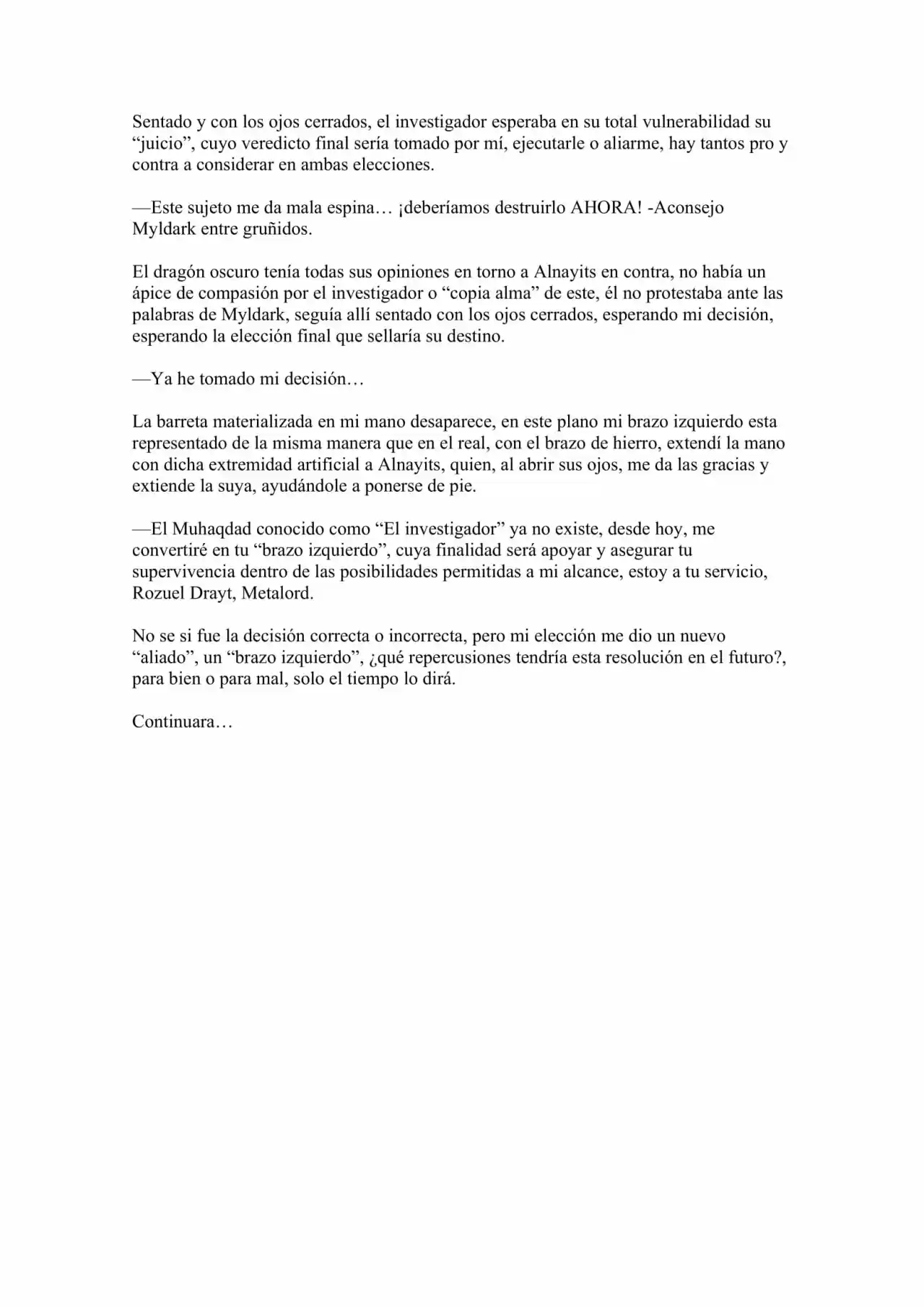 Metalord Revolution (Novela) - Capítulo 266 - Página 6 - LectorTMOo