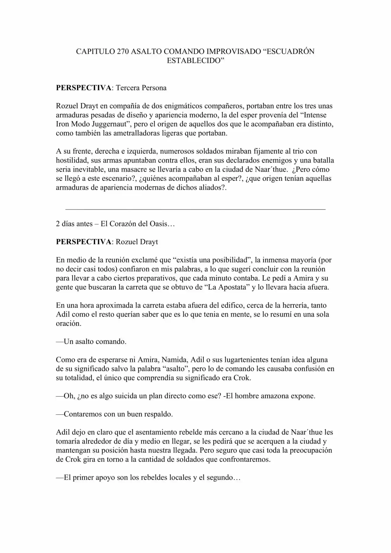 Metalord Revolution (Novela) - Capítulo 270 - Página 1 - LectorTMOo