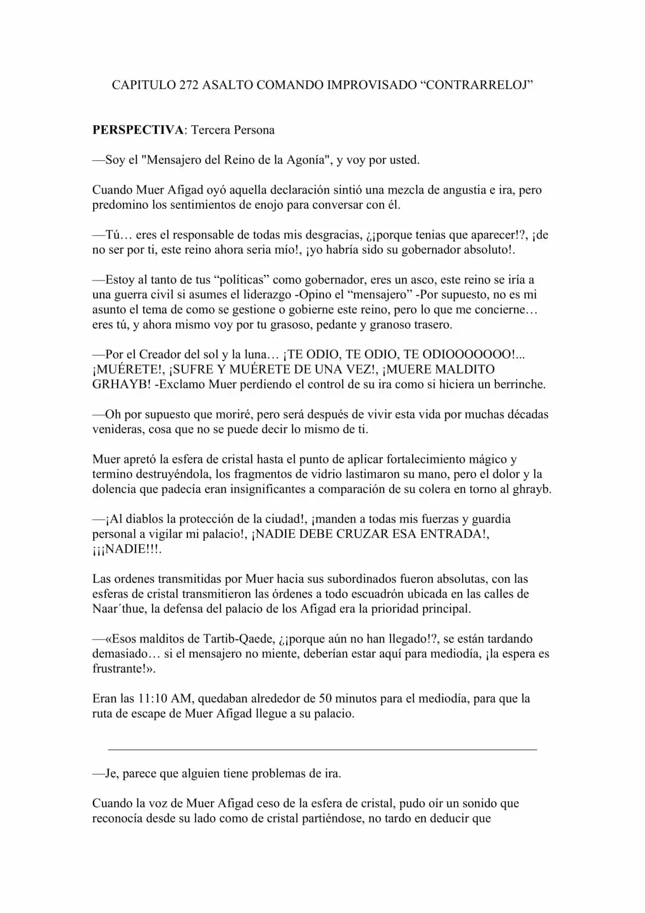 Metalord Revolution (Novela) - Capítulo 272 - Página 1 - LectorTMOo