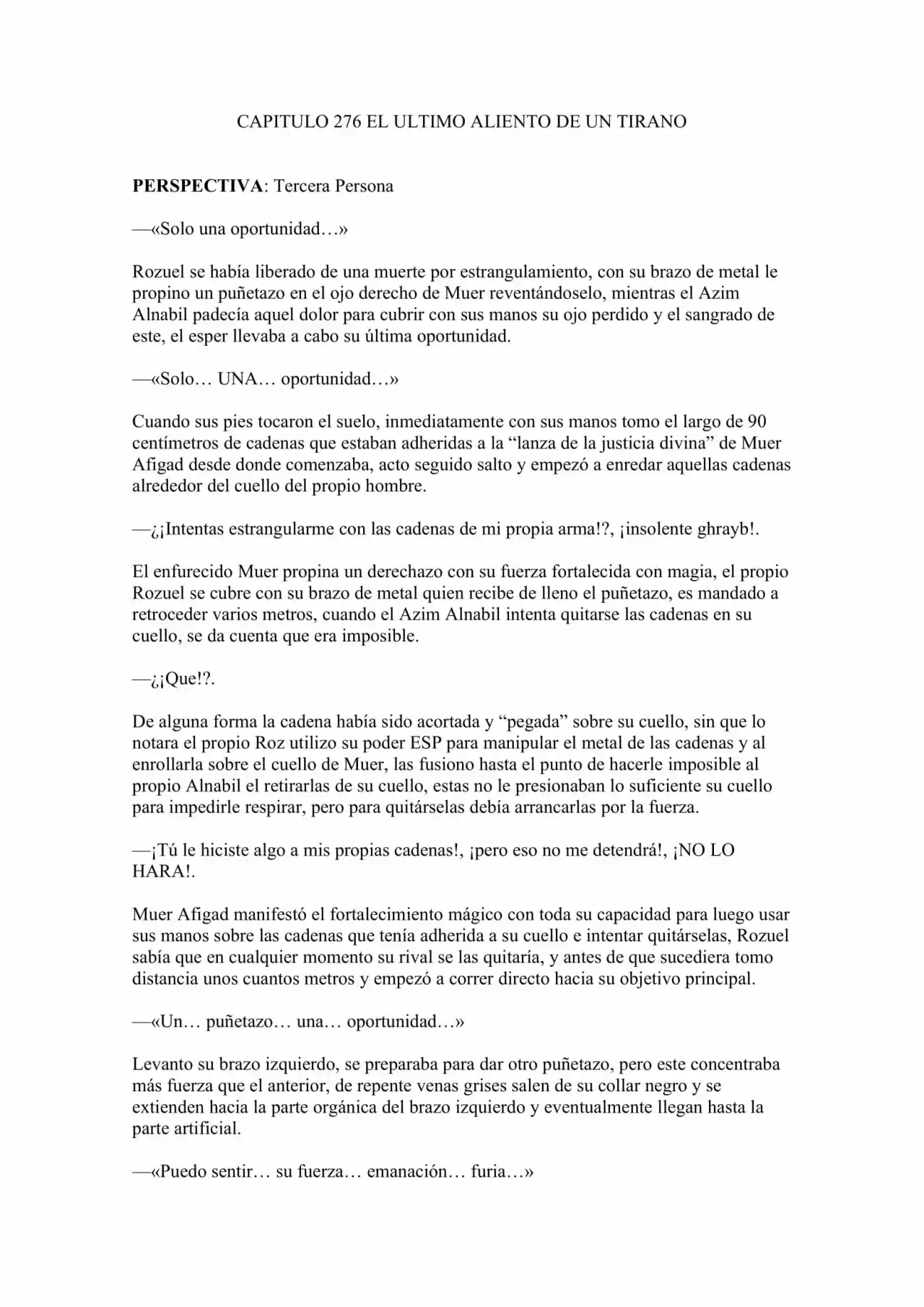 Metalord Revolution (Novela) - Capítulo 276 - Página 1 - LectorTMOo