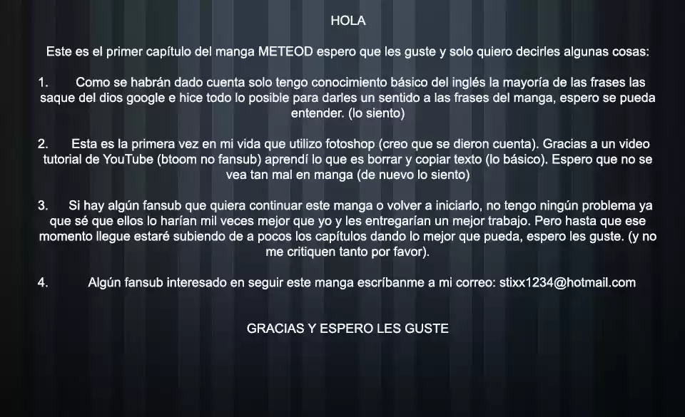 METEOD - Capítulo 1 - Página 61 - LectorTMOo