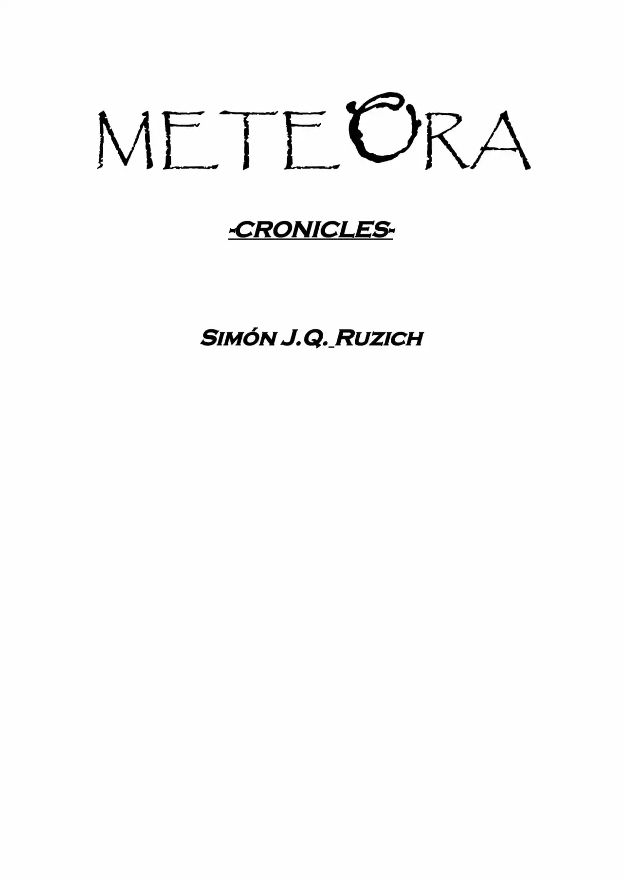 Meteora (Novela) - Capítulo 10 - Página 1 - LectorTMOo