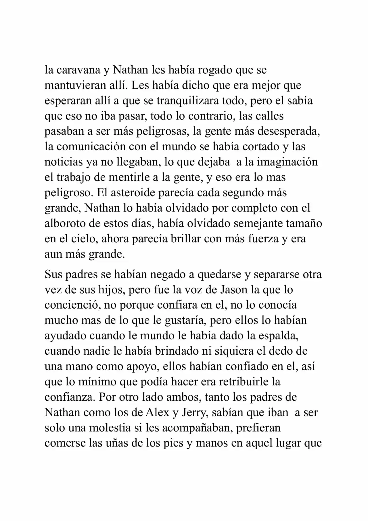 Meteora (Novela) - Capítulo 3 - Página 17 - LectorTMOo