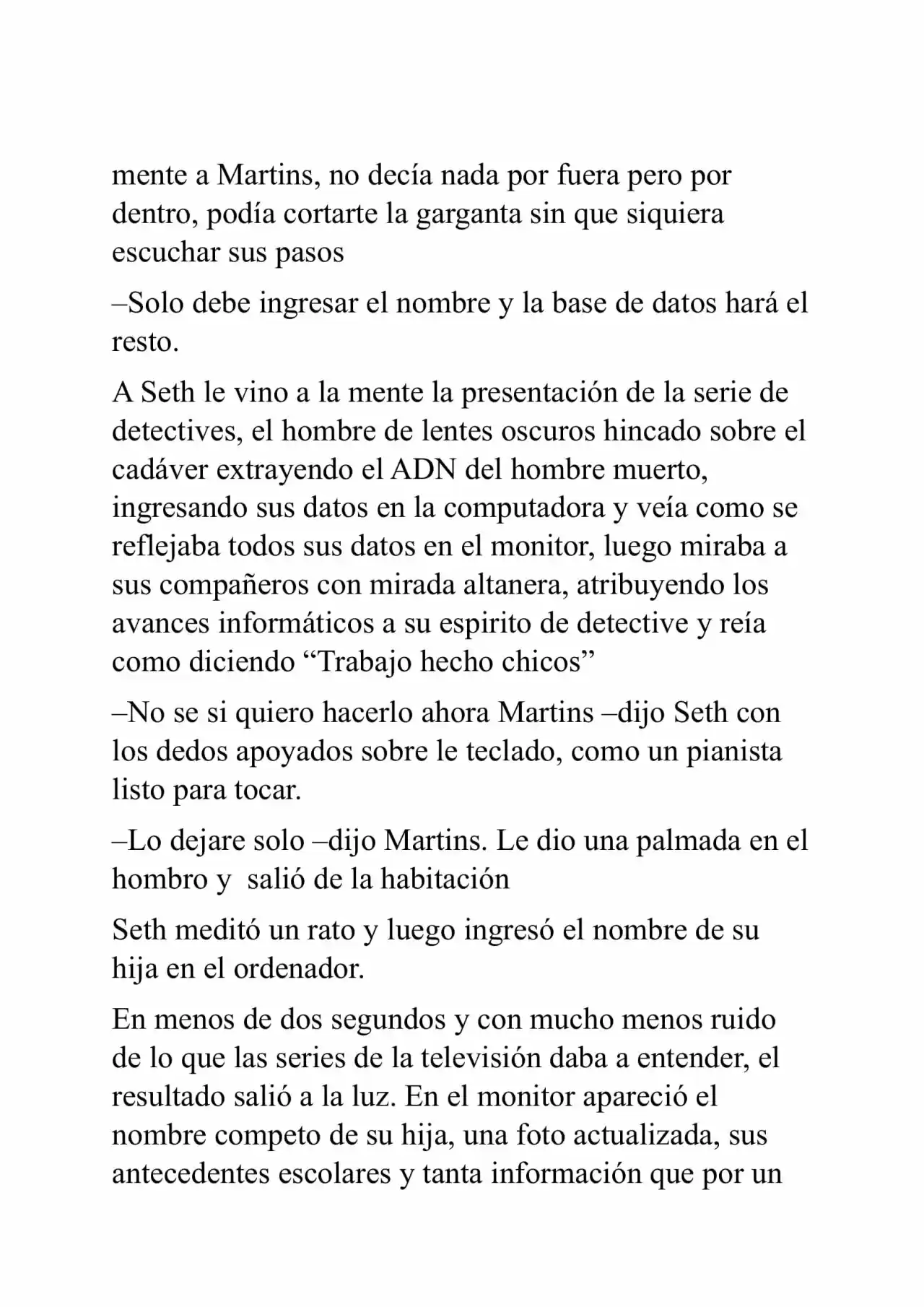 Meteora (Novela) - Capítulo 4 - Página 29 - LectorTMOo