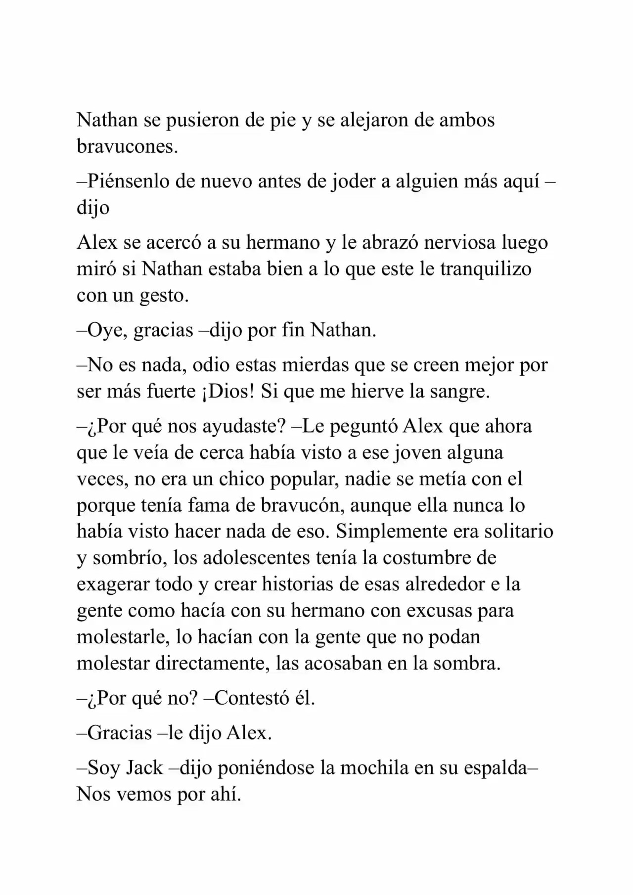 Meteora (Novela) - Capítulo 5 - Página 6 - LectorTMOo