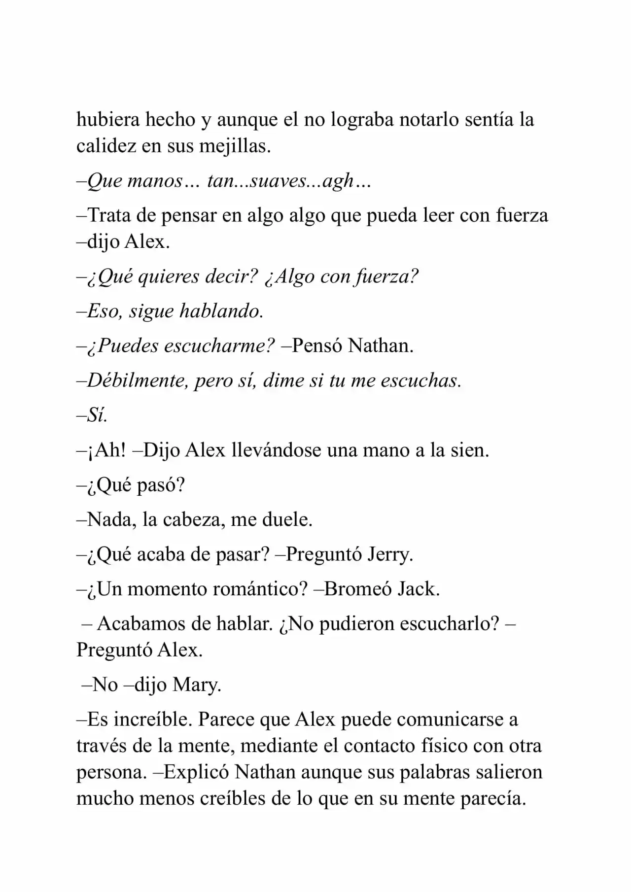 Meteora (Novela) - Capítulo 6 - Página 6 - LectorTMOo