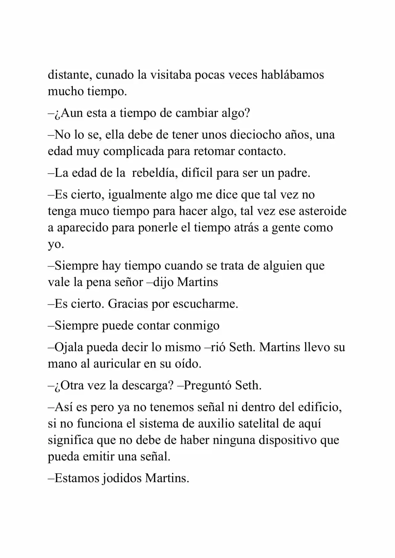 Meteora (Novela) - Capítulo 6 - Página 15 - LectorTMOo
