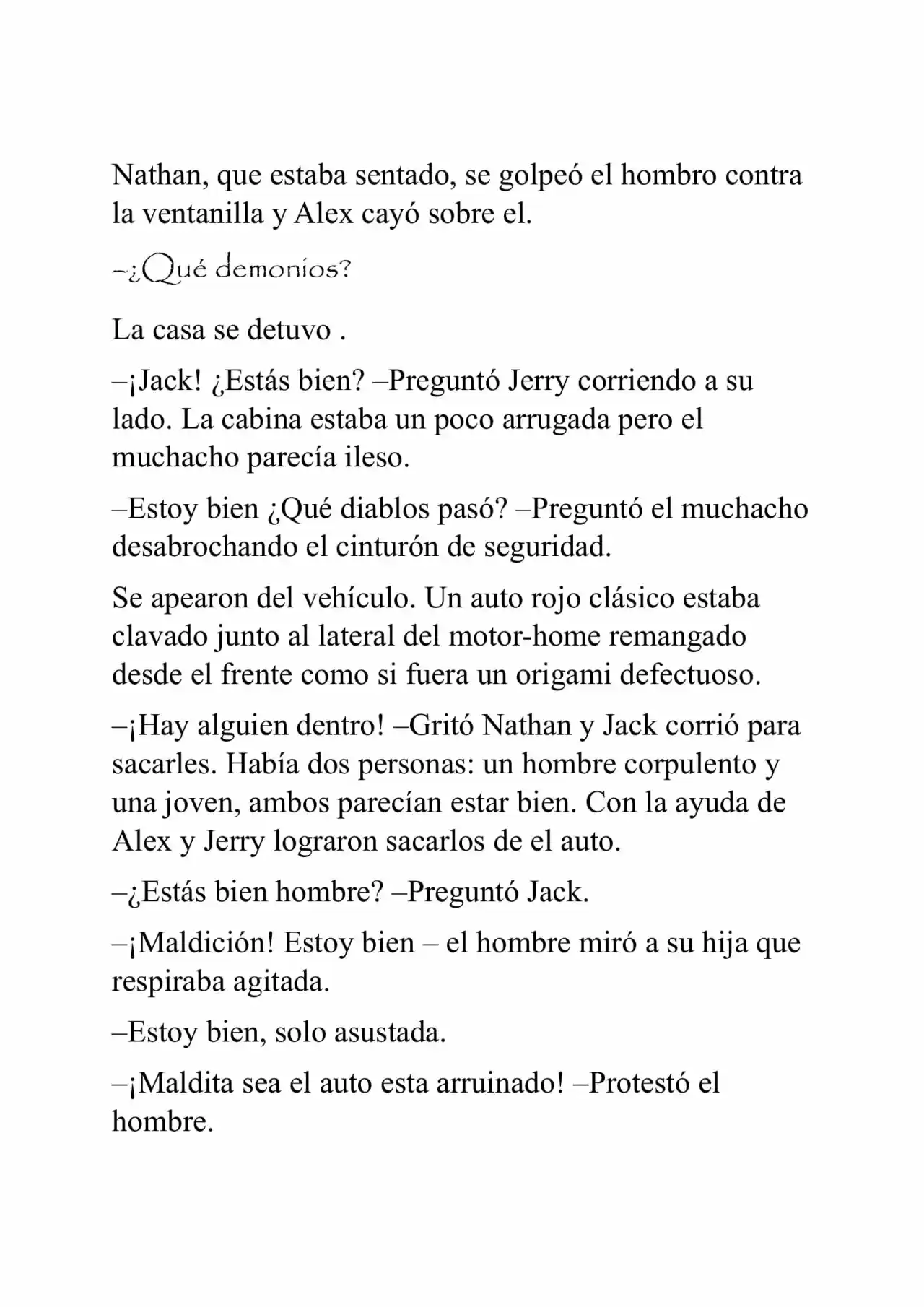 Meteora (Novela) - Capítulo 8 - Página 15 - LectorTMOo
