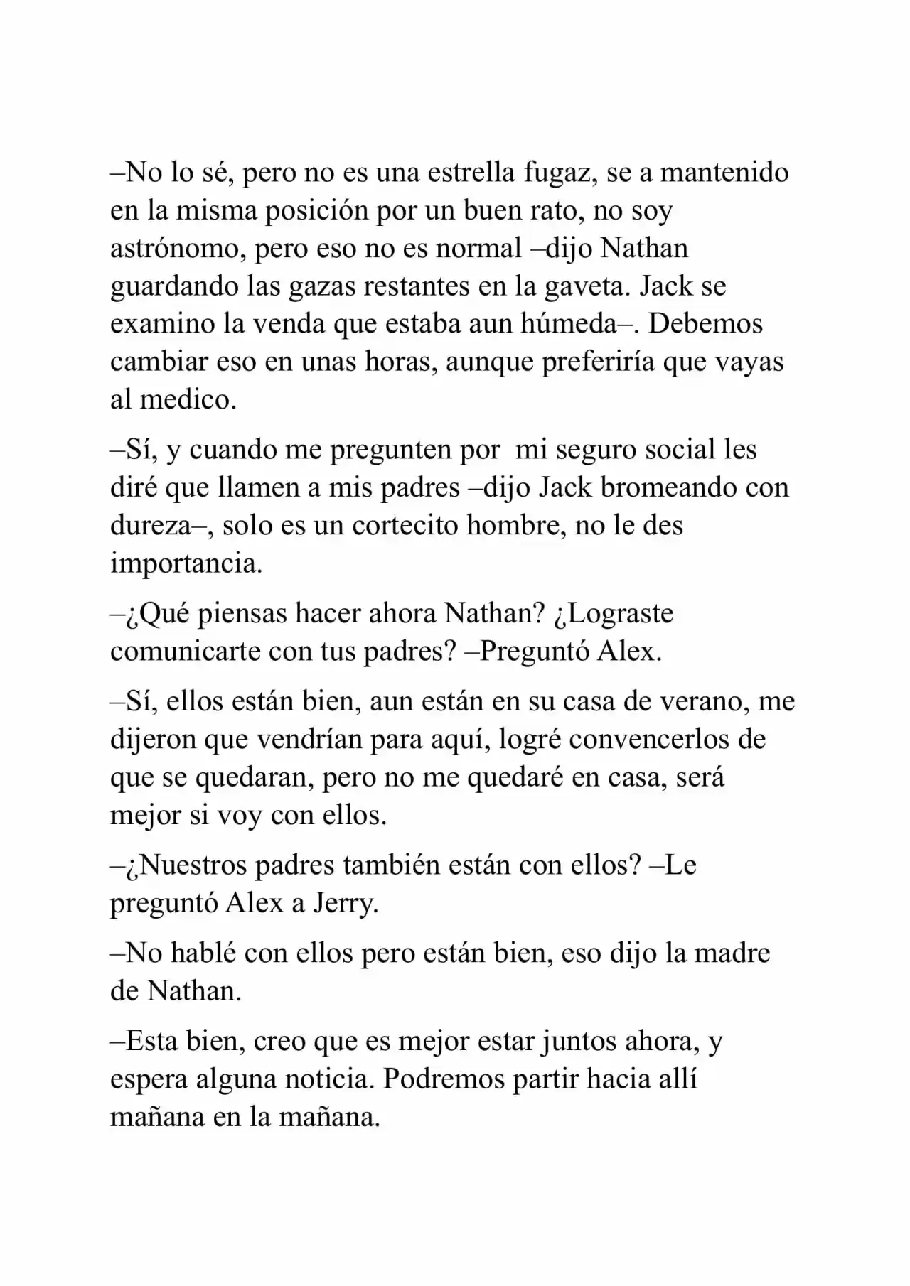 Meteora (Novela) - Capítulo 9 - Página 6 - LectorTMOo