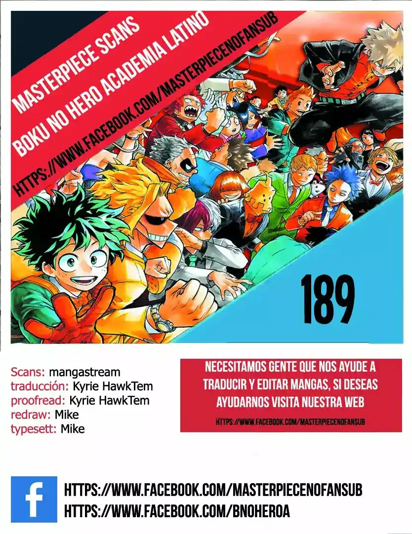 Mi Academia De Héroe - Capítulo 189 - Página 1 - LectorTMOo