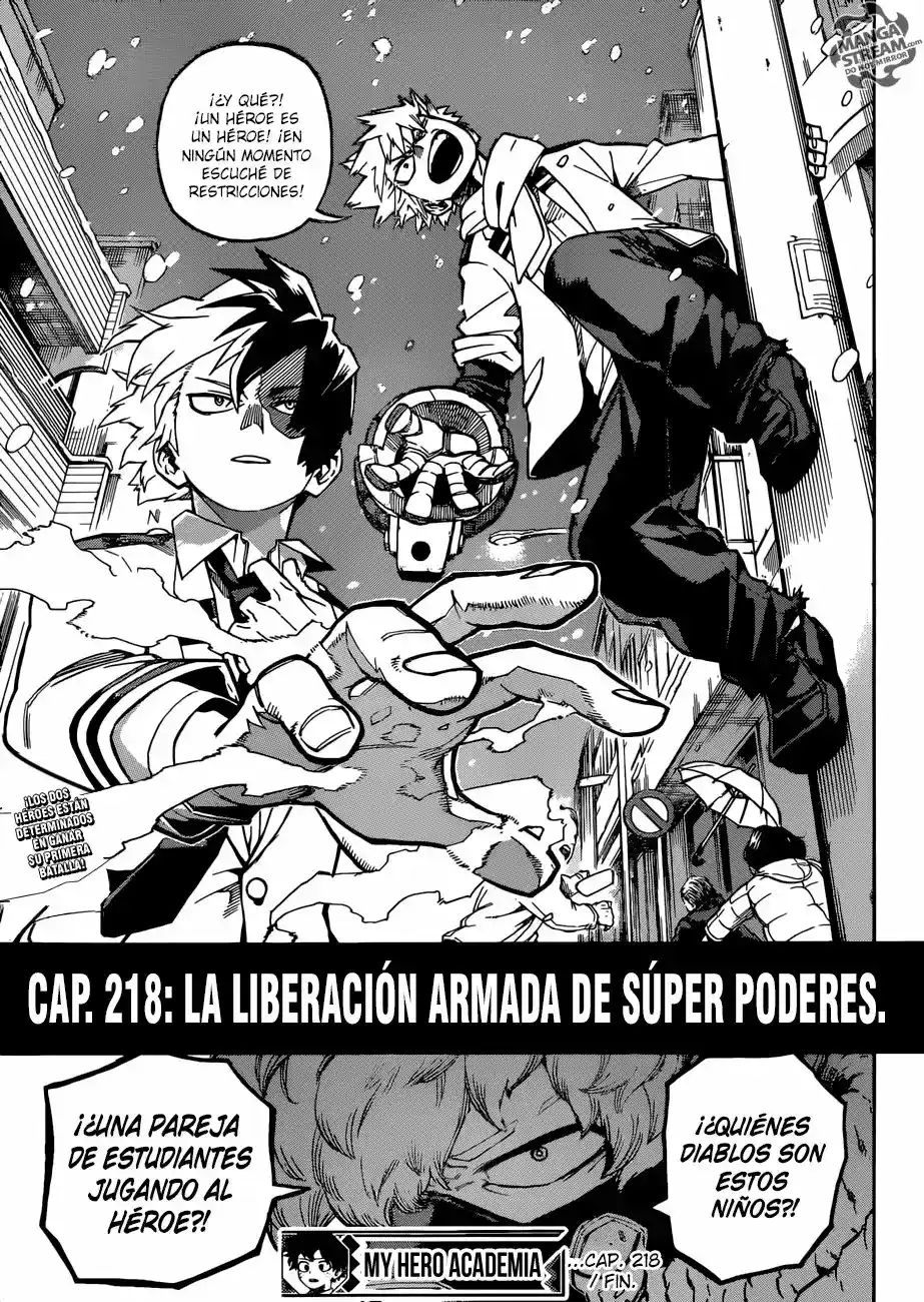 Mi Academia De Héroe - Capítulo 218 - Página 16 - LectorTMOo