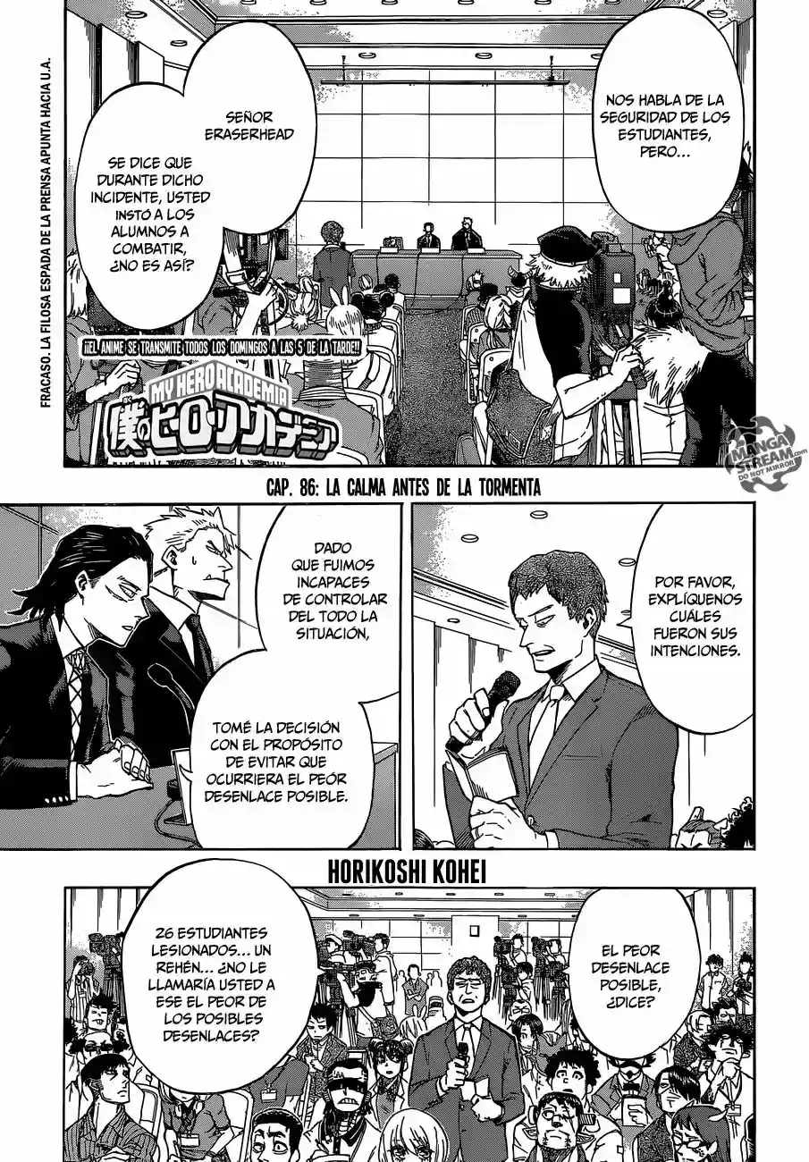 Mi Academia De Héroe - Capítulo 86 - Página 3 - LectorTMOo