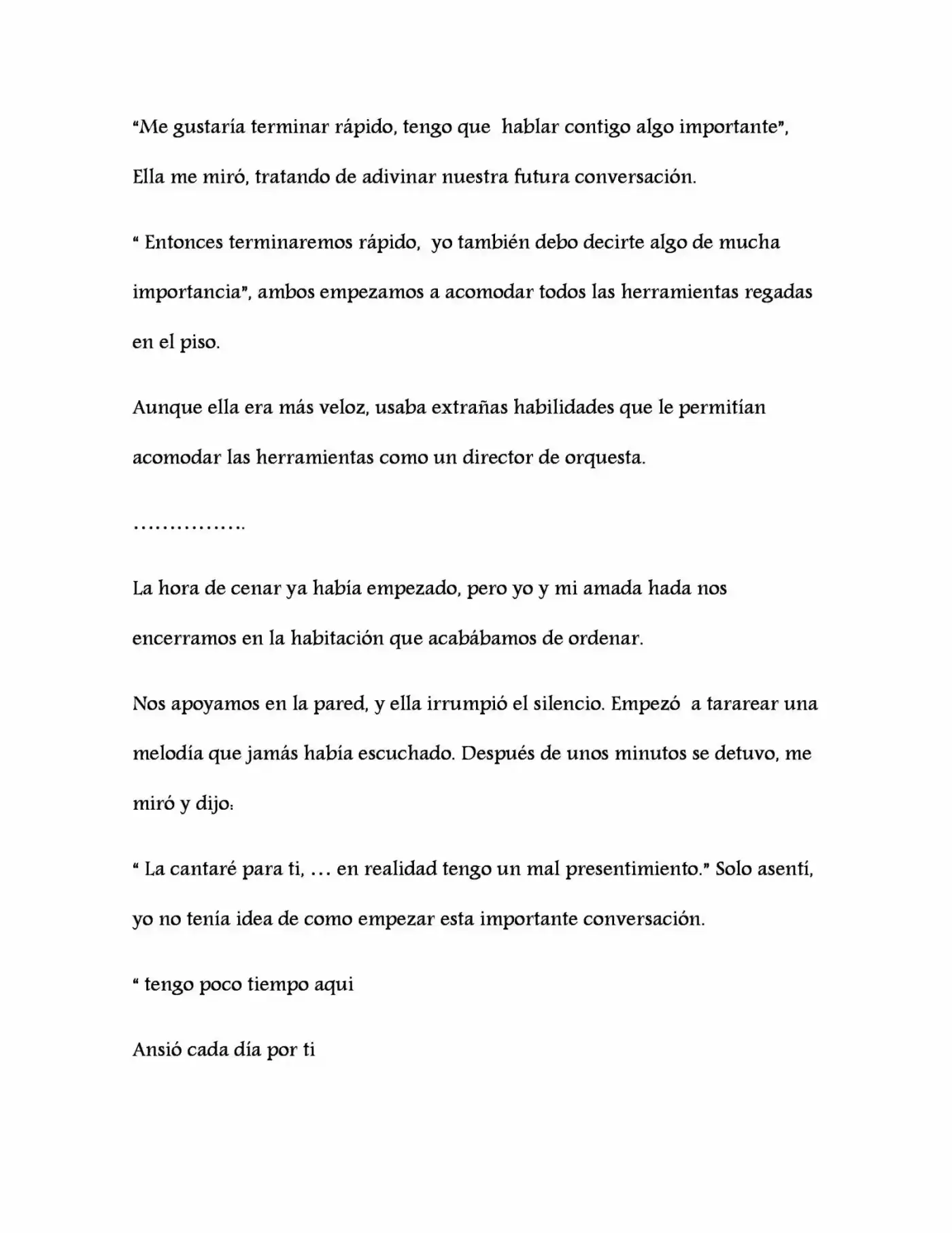 Mi Amada Hada (Novela) - Capítulo 1 - Página 6 - LectorTMOo