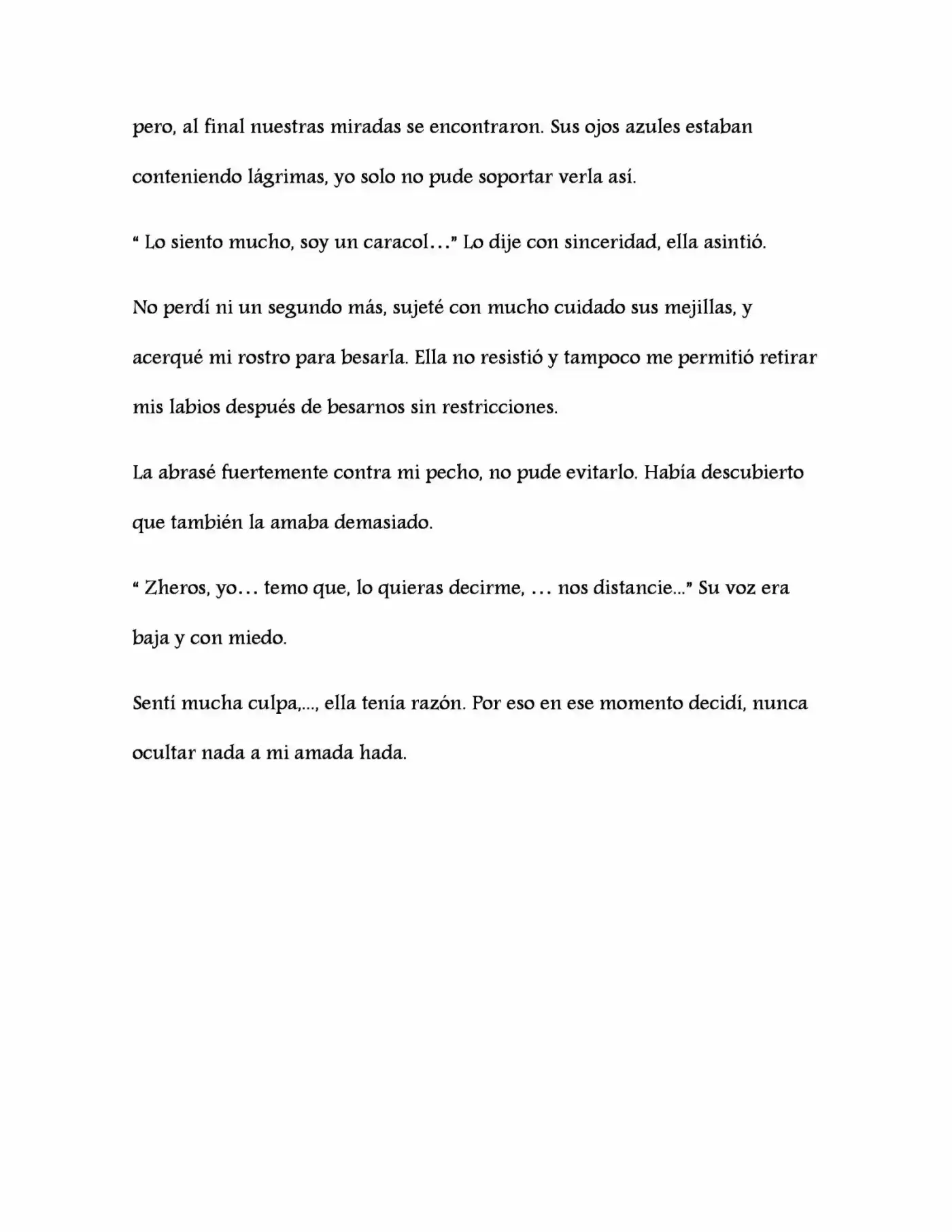 Mi Amada Hada (Novela) - Capítulo 1 - Página 8 - LectorTMOo