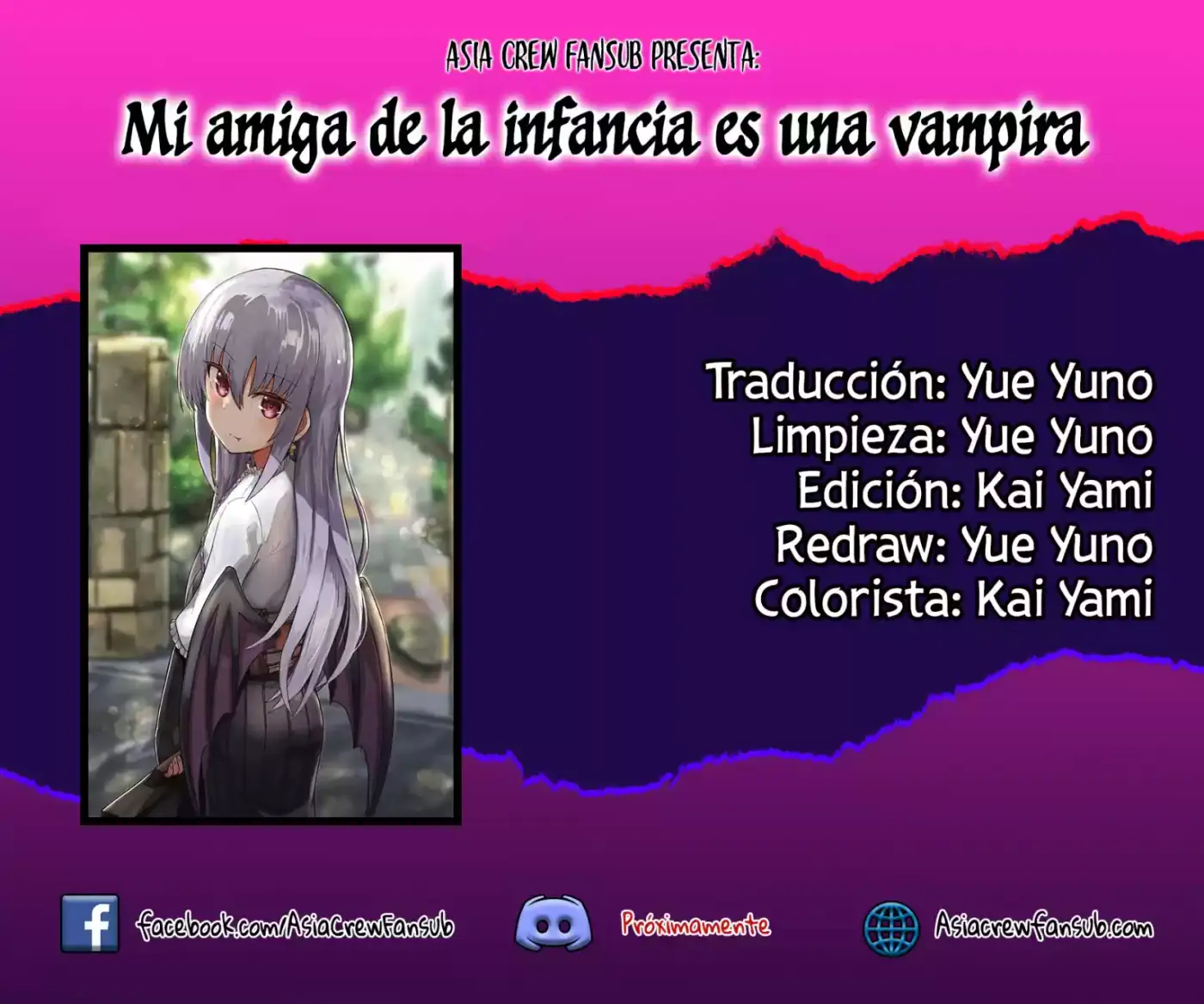 Mi Amiga De La Infancia Es Una Vampira - Capítulo 4 - Página 1 - LectorTMOo