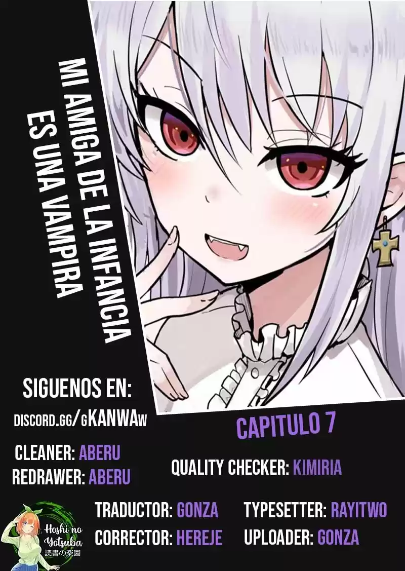 Mi Amiga De La Infancia Es Una Vampira - Capítulo 7 - Página 1 - LectorTMOo