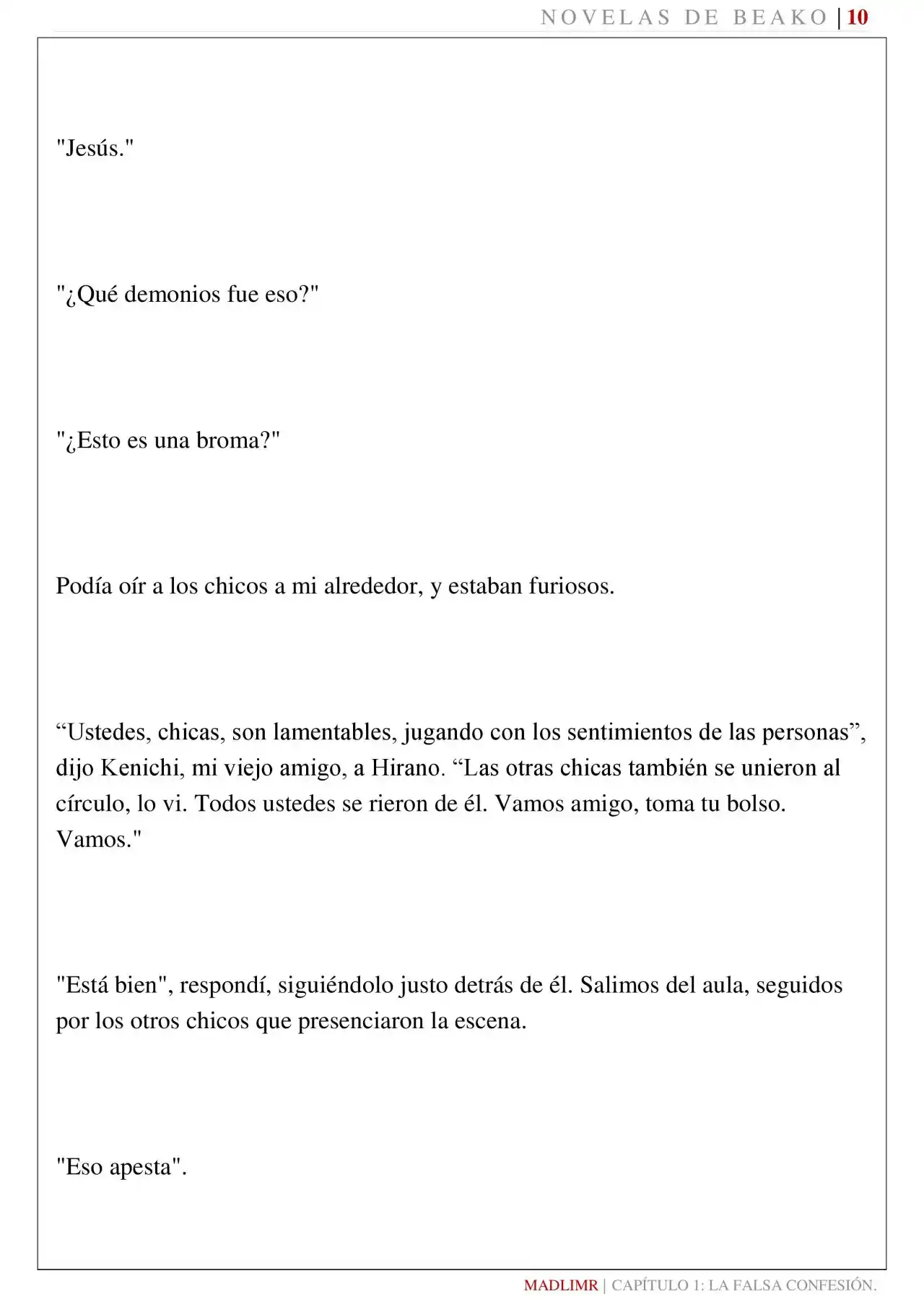 Mi Amiga De La Infancia Me Rechazó (Novela) - Capítulo 1 - Página 11 - LectorTMOo