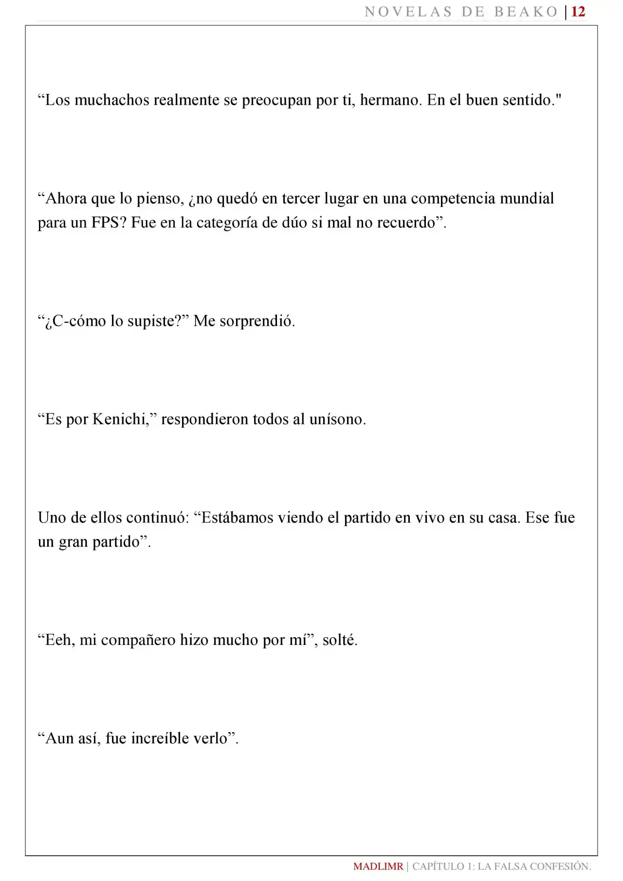Mi Amiga De La Infancia Me Rechazó (Novela) - Capítulo 1 - Página 13 - LectorTMOo