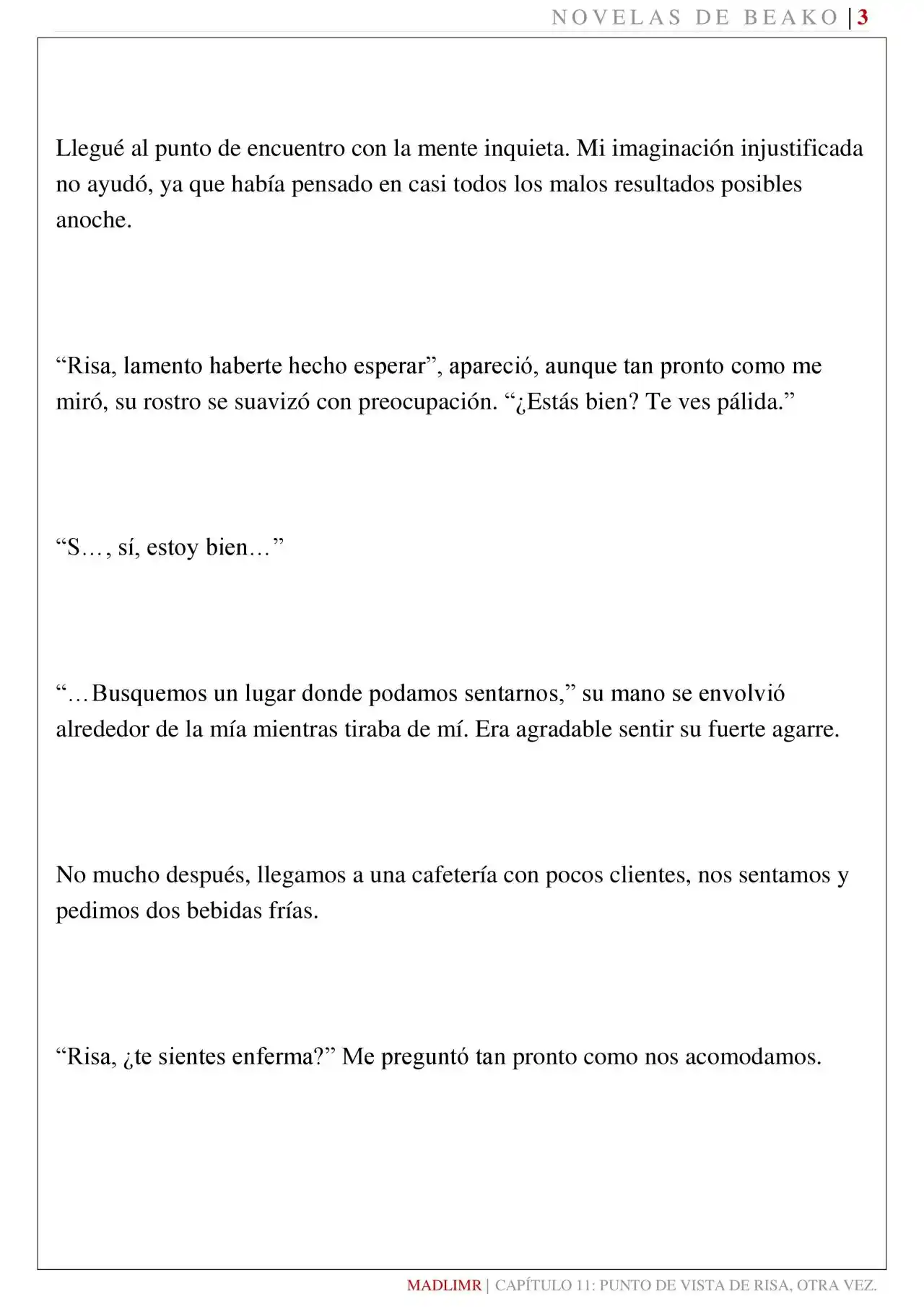 Mi Amiga De La Infancia Me Rechazó (Novela) - Capítulo 11 - Página 4 - LectorTMOo