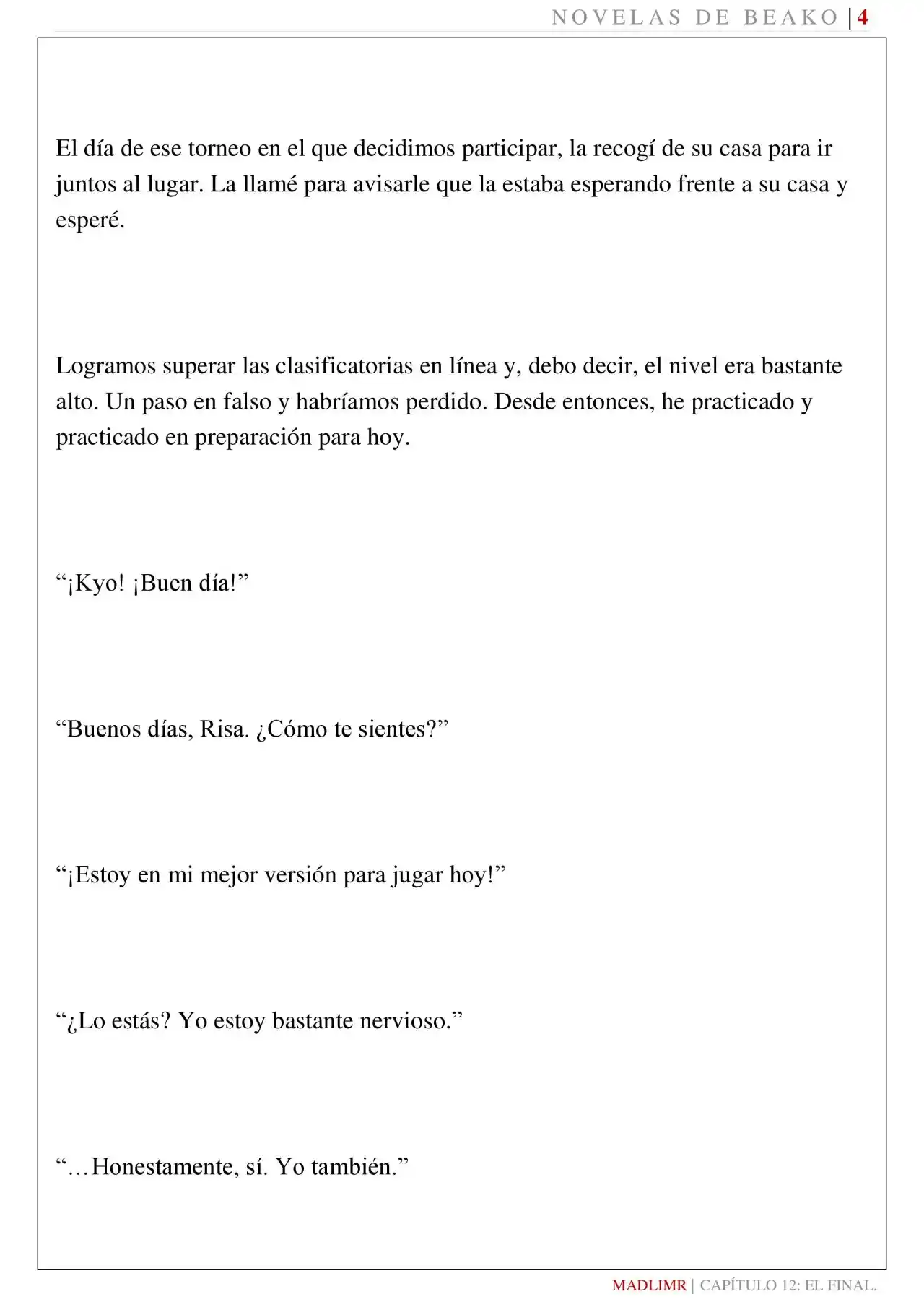Mi Amiga De La Infancia Me Rechazó (Novela) - Capítulo 12 - Página 5 - LectorTMOo