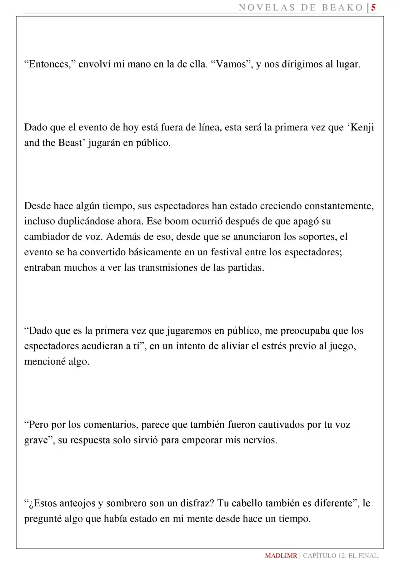 Mi Amiga De La Infancia Me Rechazó (Novela) - Capítulo 12 - Página 6 - LectorTMOo