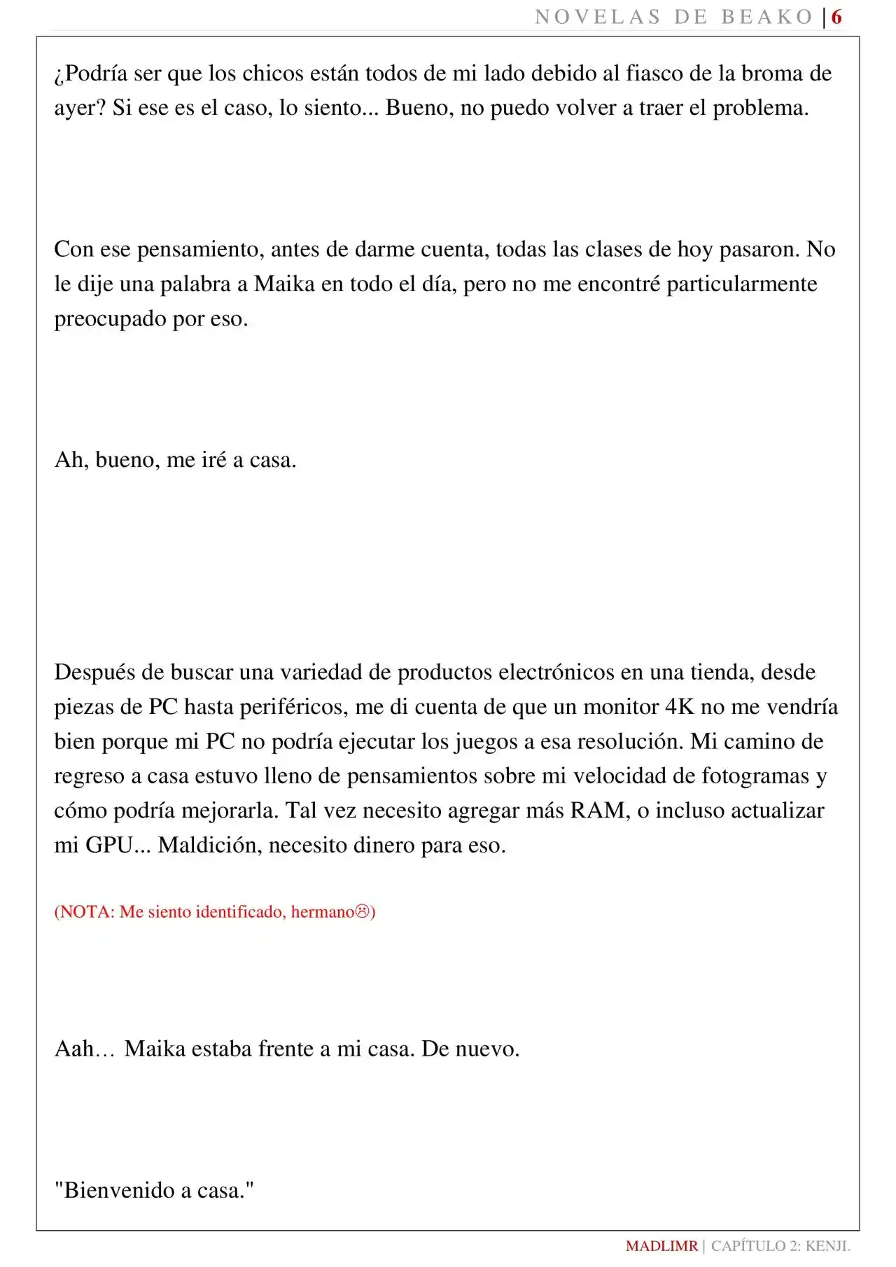 Mi Amiga De La Infancia Me Rechazó (Novela) - Capítulo 2 - Página 7 - LectorTMOo