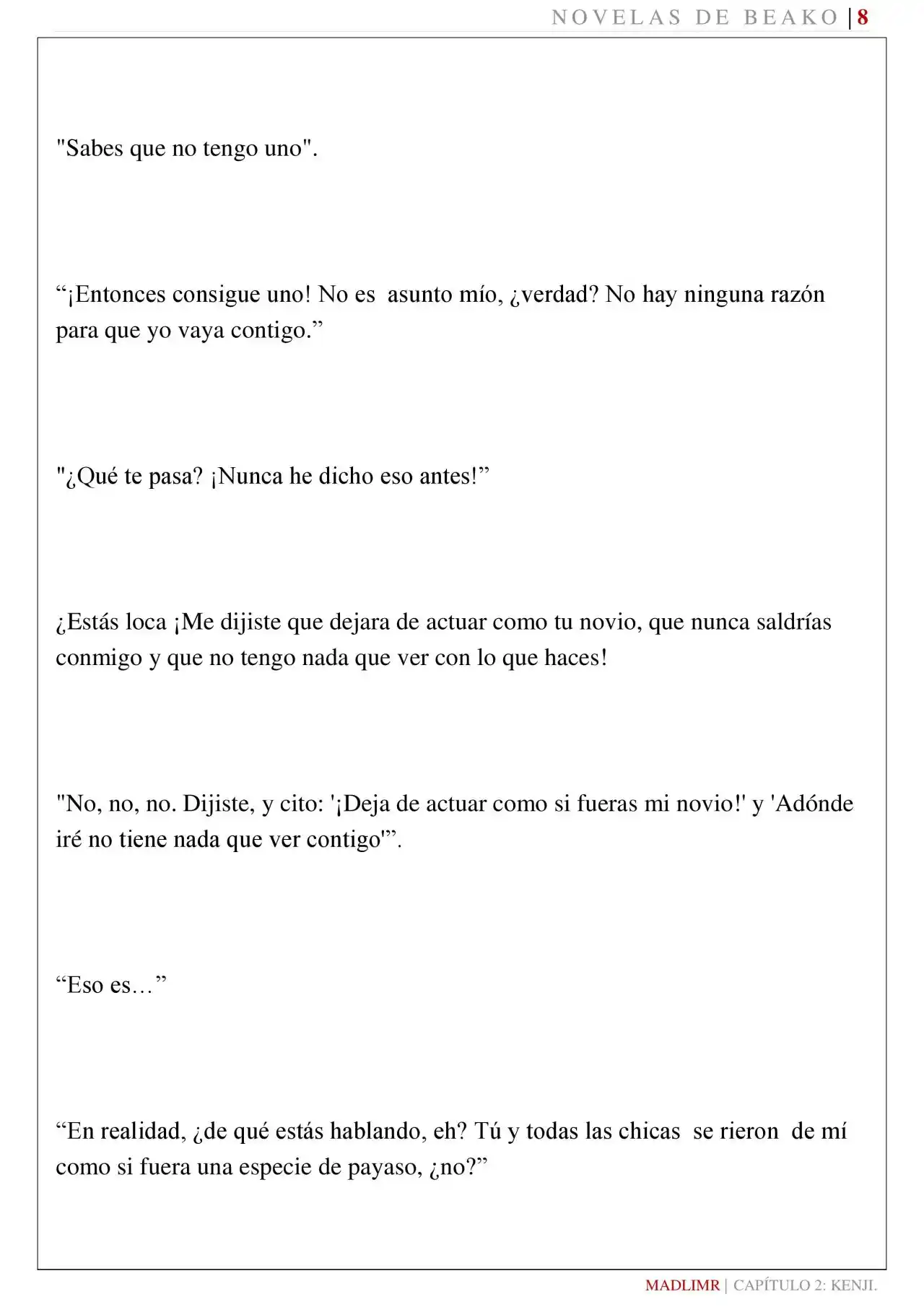 Mi Amiga De La Infancia Me Rechazó (Novela) - Capítulo 2 - Página 9 - LectorTMOo