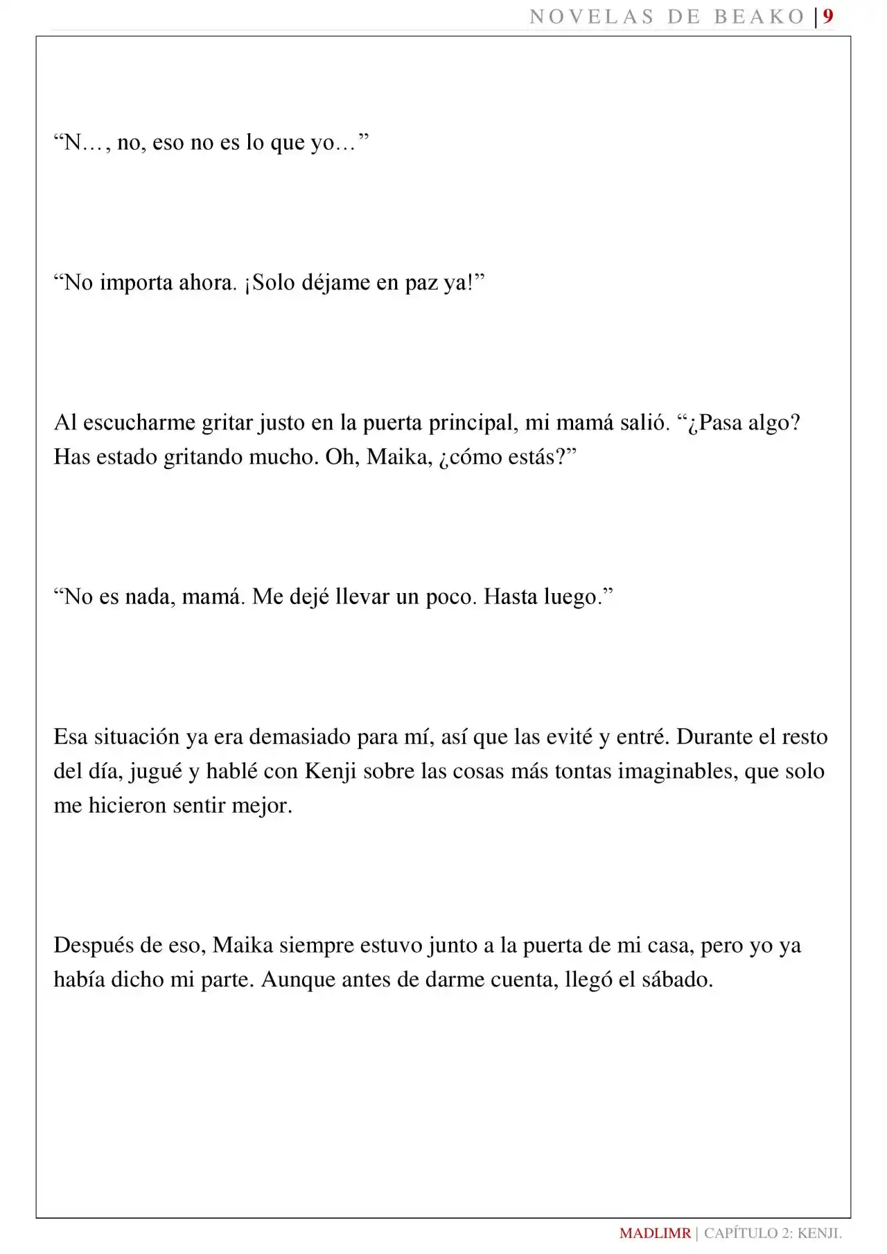 Mi Amiga De La Infancia Me Rechazó (Novela) - Capítulo 2 - Página 10 - LectorTMOo