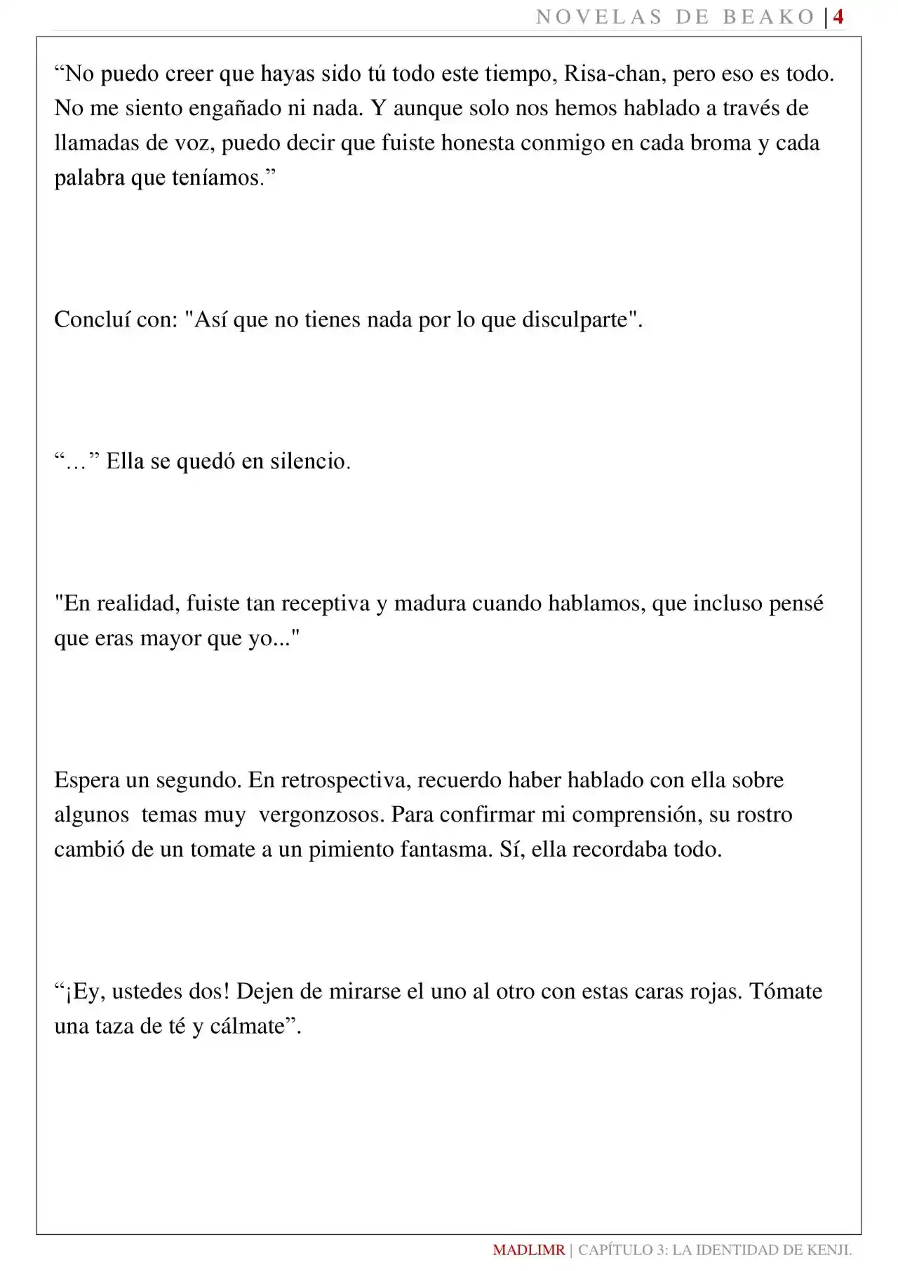 Mi Amiga De La Infancia Me Rechazó (Novela) - Capítulo 3 - Página 5 - LectorTMOo