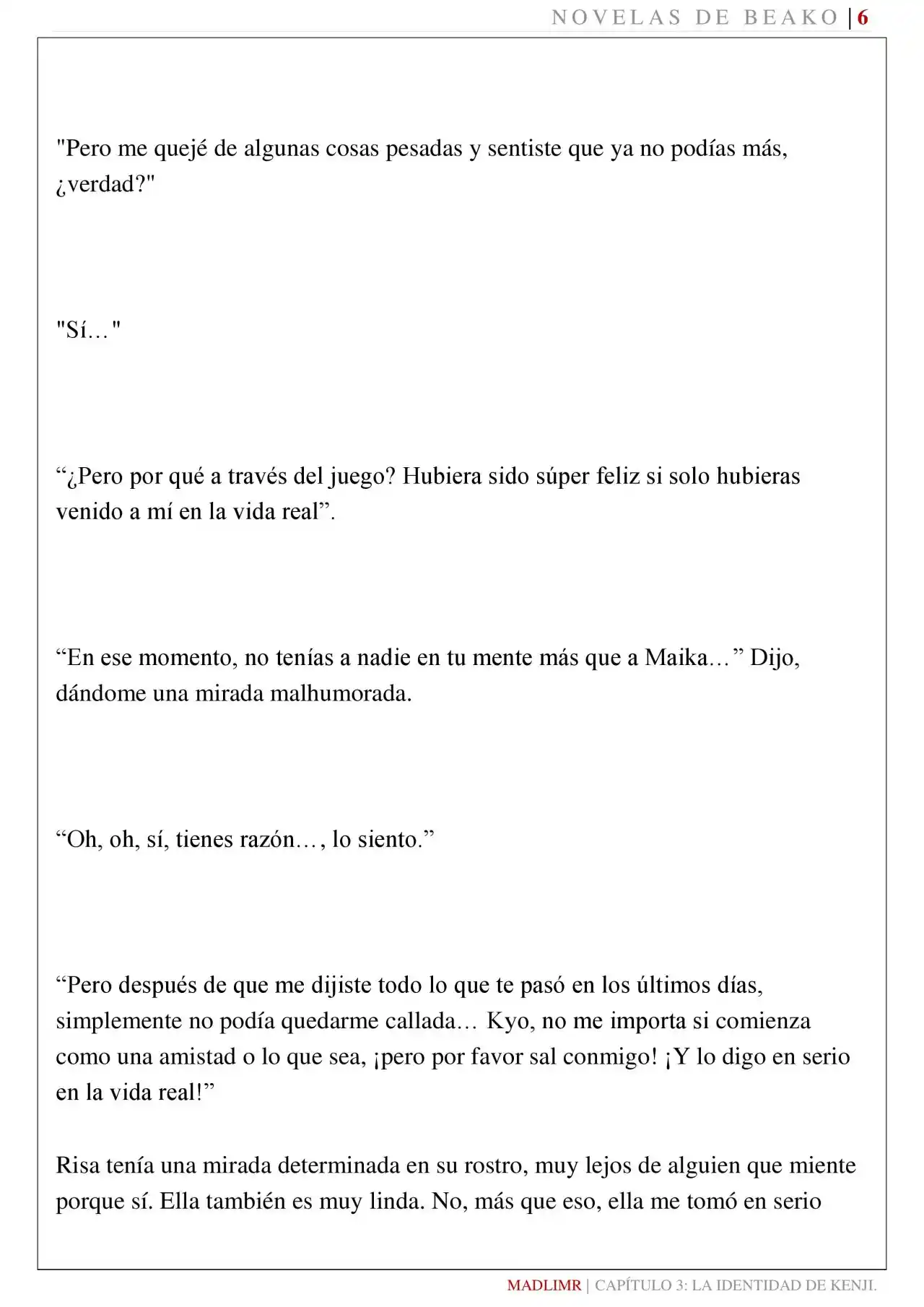 Mi Amiga De La Infancia Me Rechazó (Novela) - Capítulo 3 - Página 7 - LectorTMOo