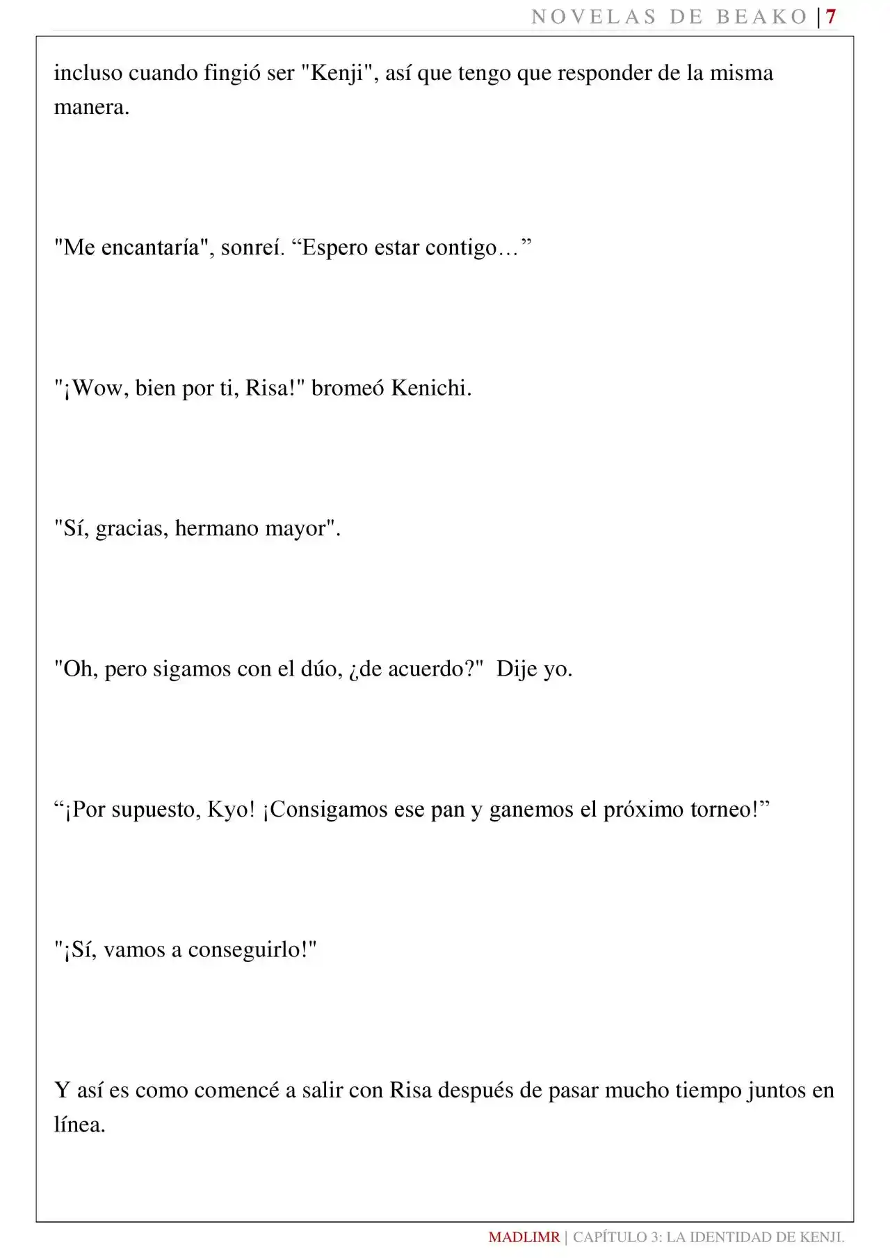 Mi Amiga De La Infancia Me Rechazó (Novela) - Capítulo 3 - Página 8 - LectorTMOo
