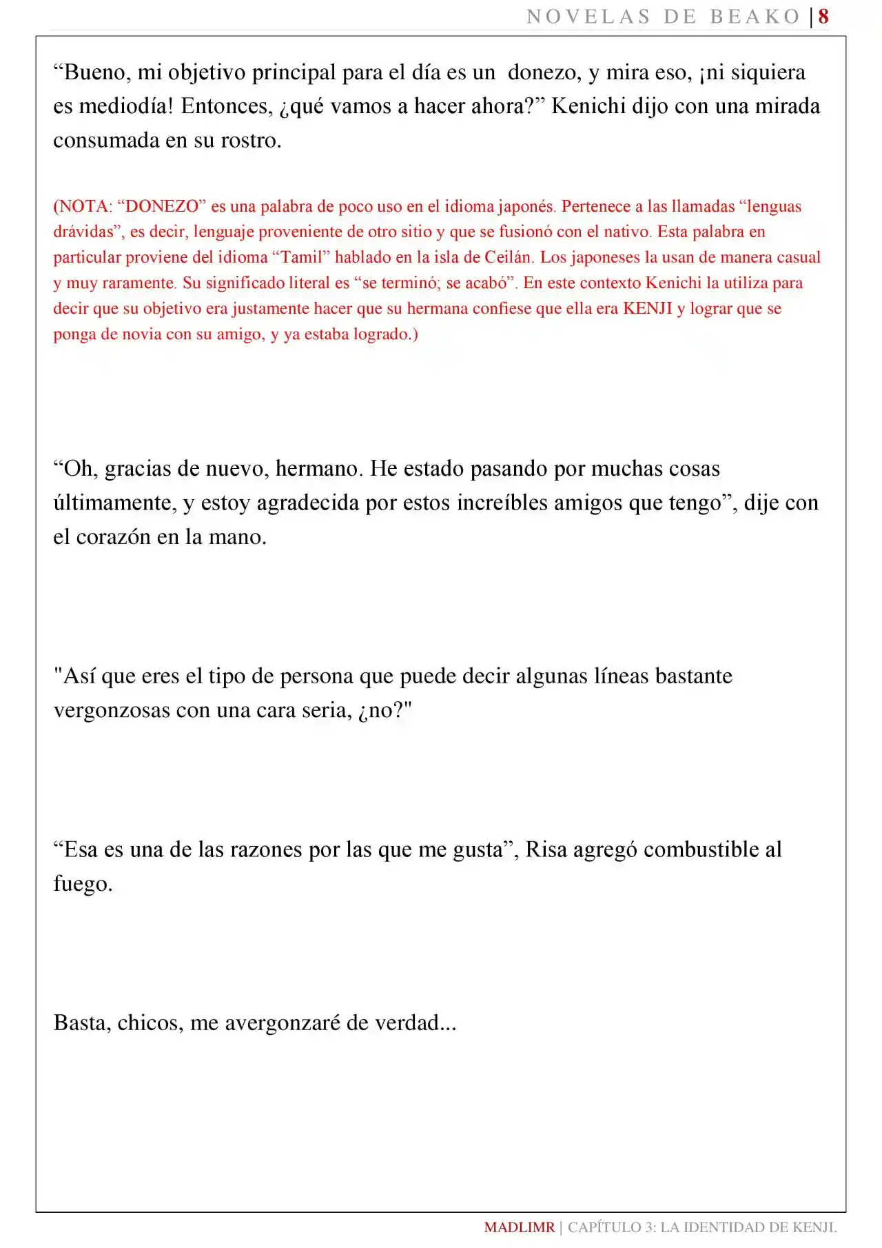 Mi Amiga De La Infancia Me Rechazó (Novela) - Capítulo 3 - Página 9 - LectorTMOo