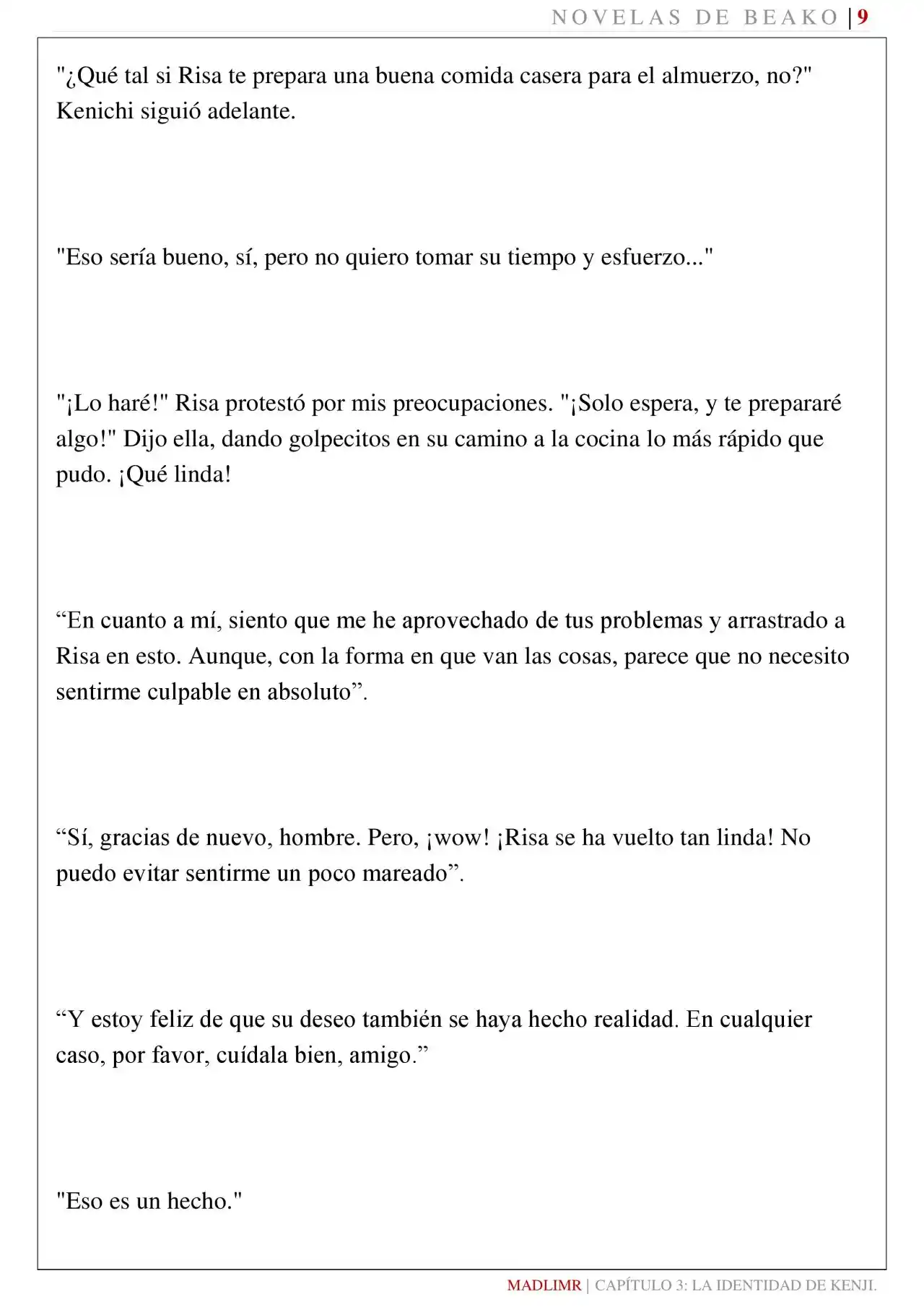 Mi Amiga De La Infancia Me Rechazó (Novela) - Capítulo 3 - Página 10 - LectorTMOo