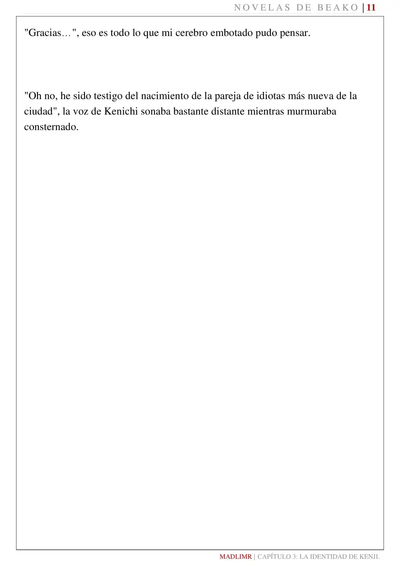 Mi Amiga De La Infancia Me Rechazó (Novela) - Capítulo 3 - Página 12 - LectorTMOo