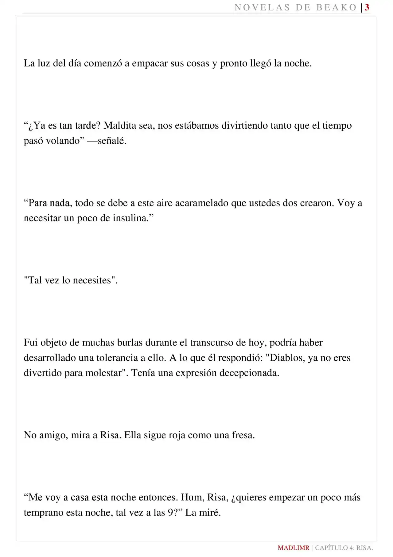 Mi Amiga De La Infancia Me Rechazó (Novela) - Capítulo 4 - Página 4 - LectorTMOo