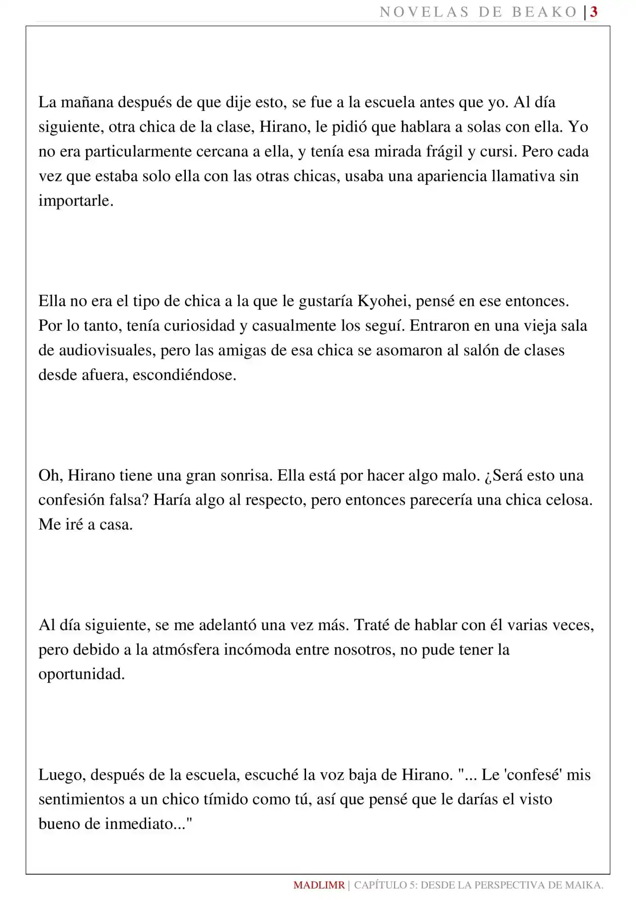 Mi Amiga De La Infancia Me Rechazó (Novela) - Capítulo 5 - Página 4 - LectorTMOo