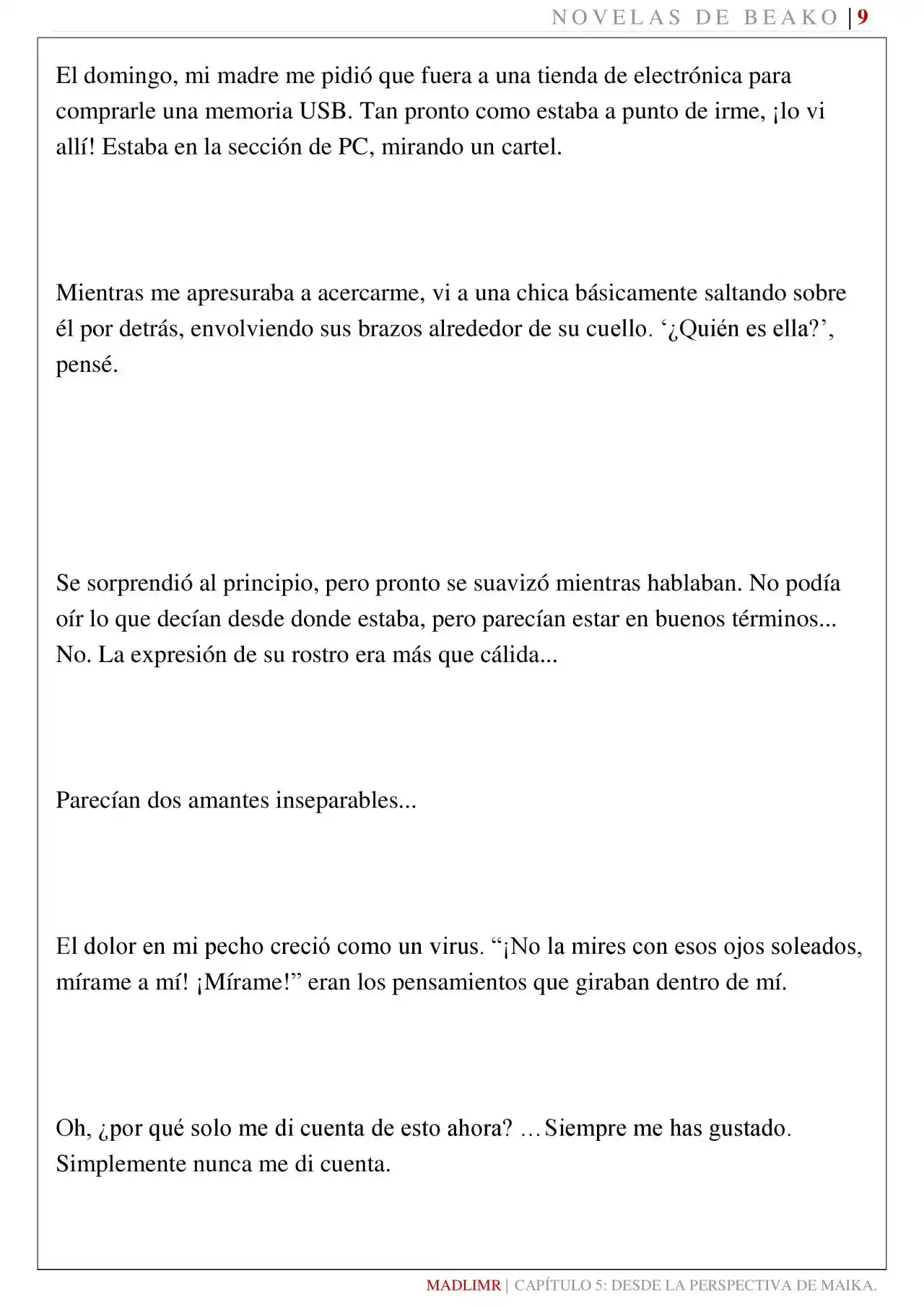 Mi Amiga De La Infancia Me Rechazó (Novela) - Capítulo 5 - Página 10 - LectorTMOo
