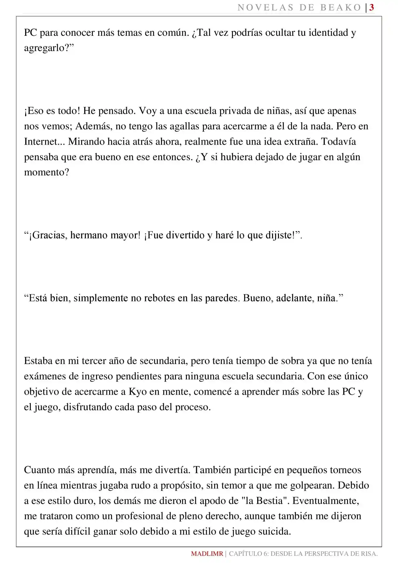 Mi Amiga De La Infancia Me Rechazó (Novela) - Capítulo 6 - Página 4 - LectorTMOo