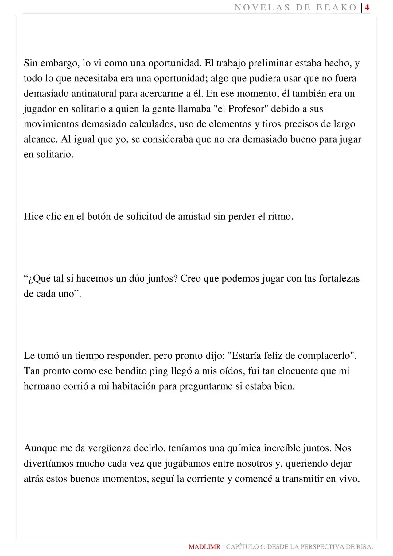 Mi Amiga De La Infancia Me Rechazó (Novela) - Capítulo 6 - Página 5 - LectorTMOo